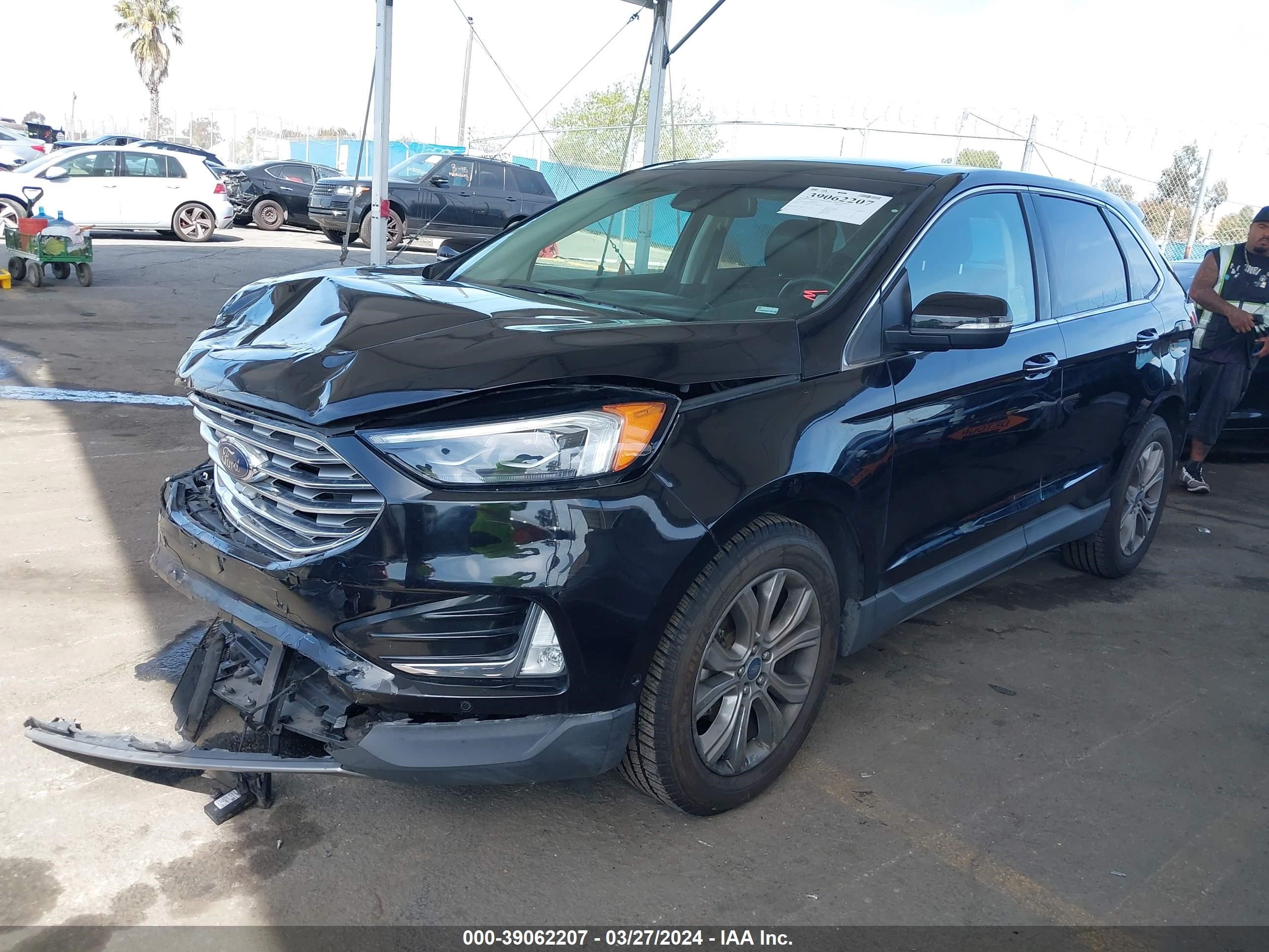 2019 Ford Edge Titanium vin: 2FMPK3K99KBB81179