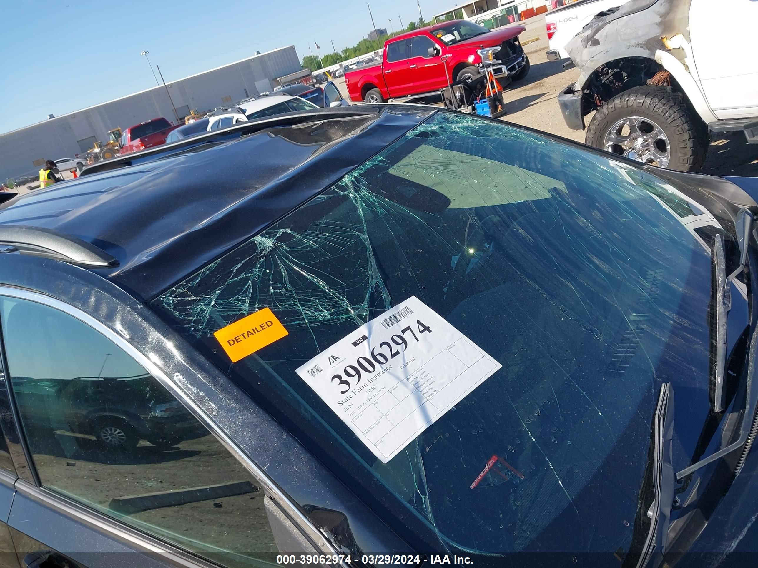 2020 GMC Terrain Awd Sle vin: 3GKALTEV9LL337795