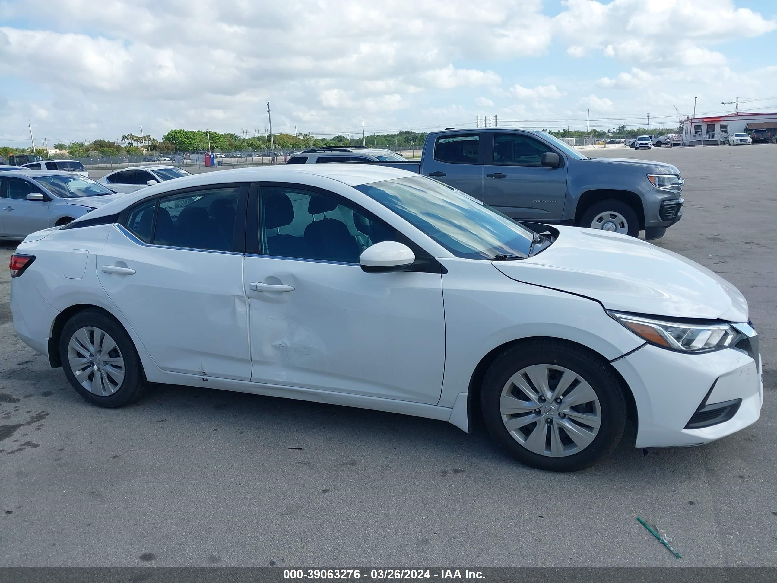 2020 Nissan Sentra S Xtronic Cvt vin: 3N1AB8BV0LY295569