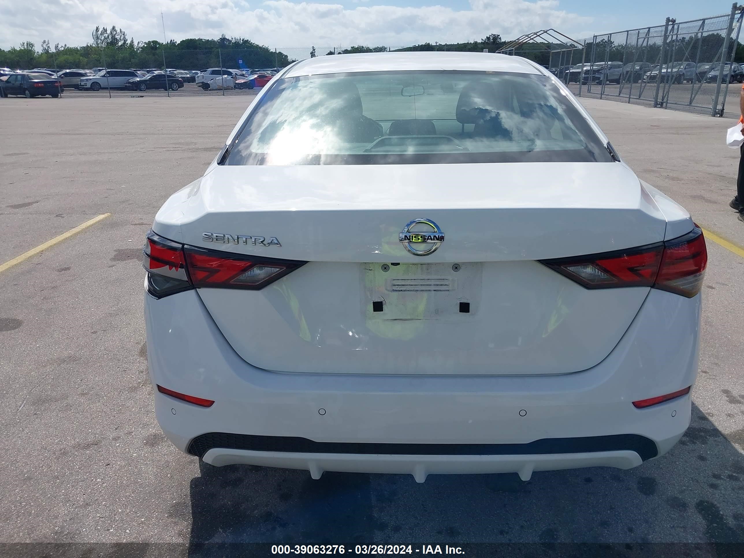 2020 Nissan Sentra S Xtronic Cvt vin: 3N1AB8BV0LY295569