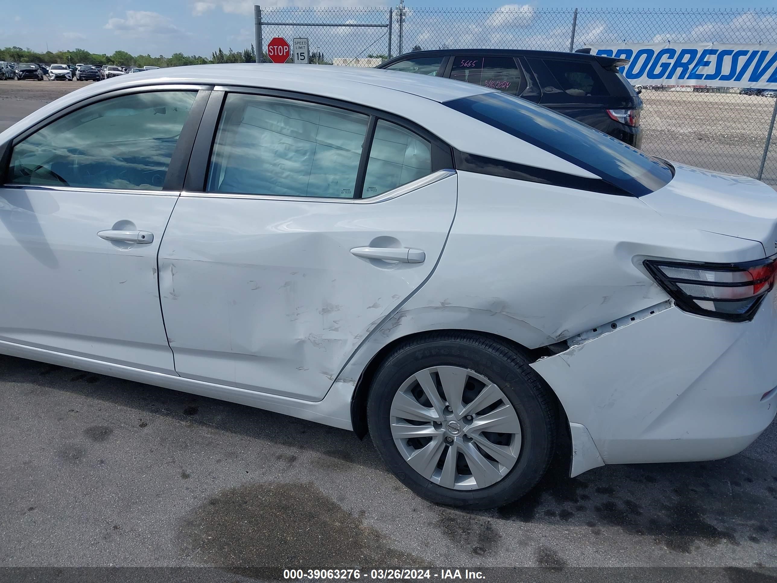 2020 Nissan Sentra S Xtronic Cvt vin: 3N1AB8BV0LY295569