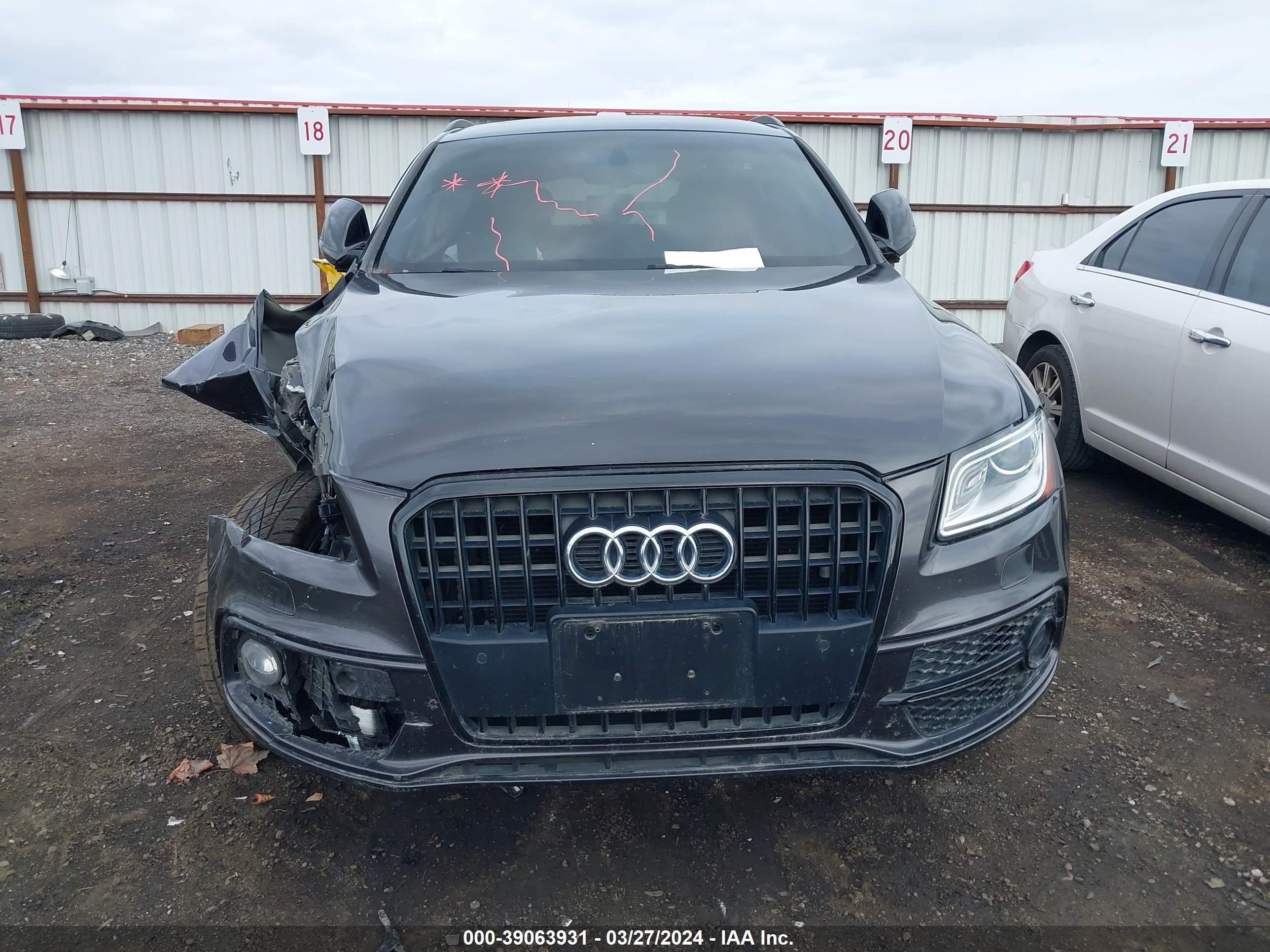 2017 Audi Q5 3.0T Premium Plus vin: WA1D7AFP0HA021048