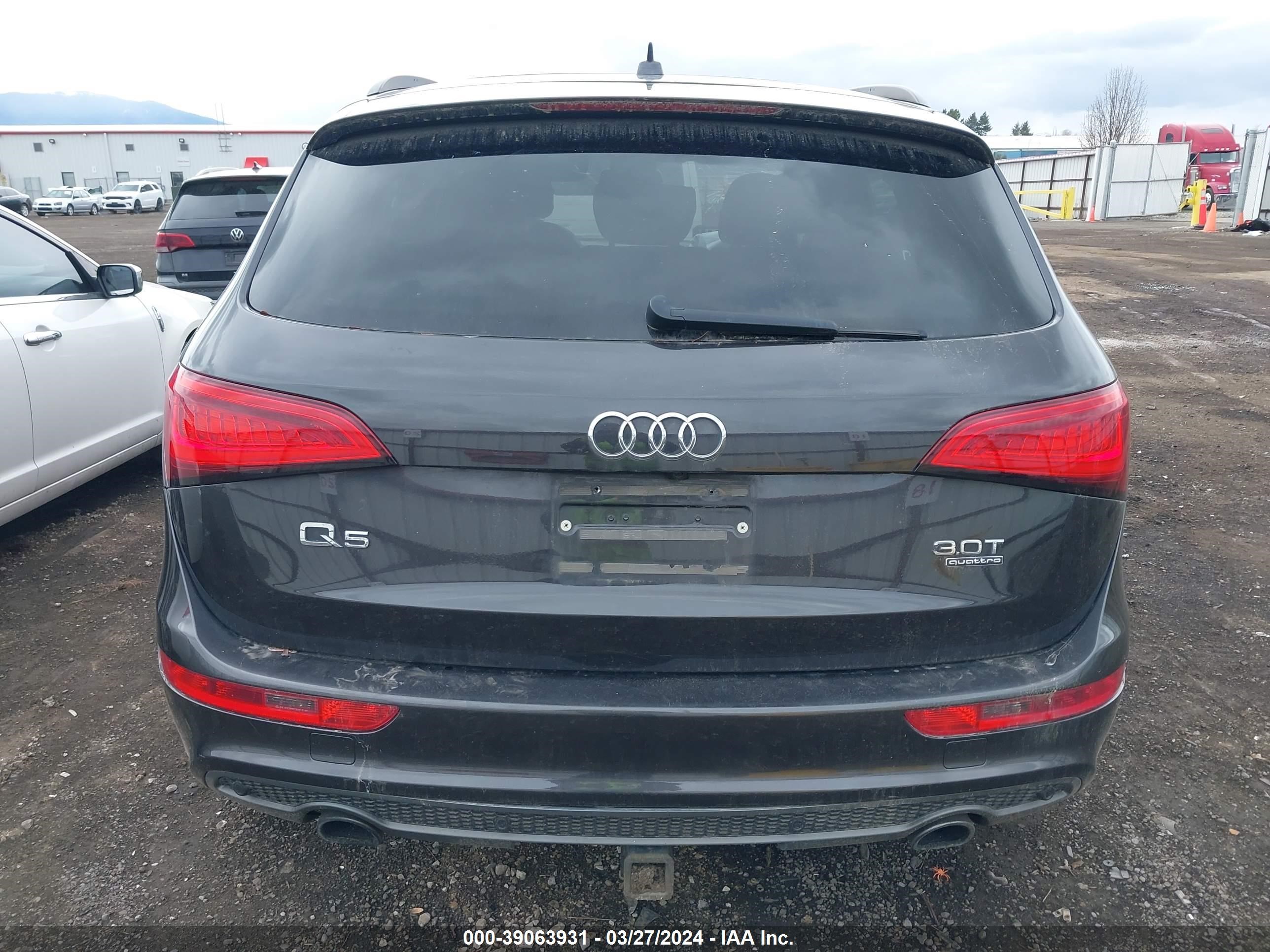 2017 Audi Q5 3.0T Premium Plus vin: WA1D7AFP0HA021048