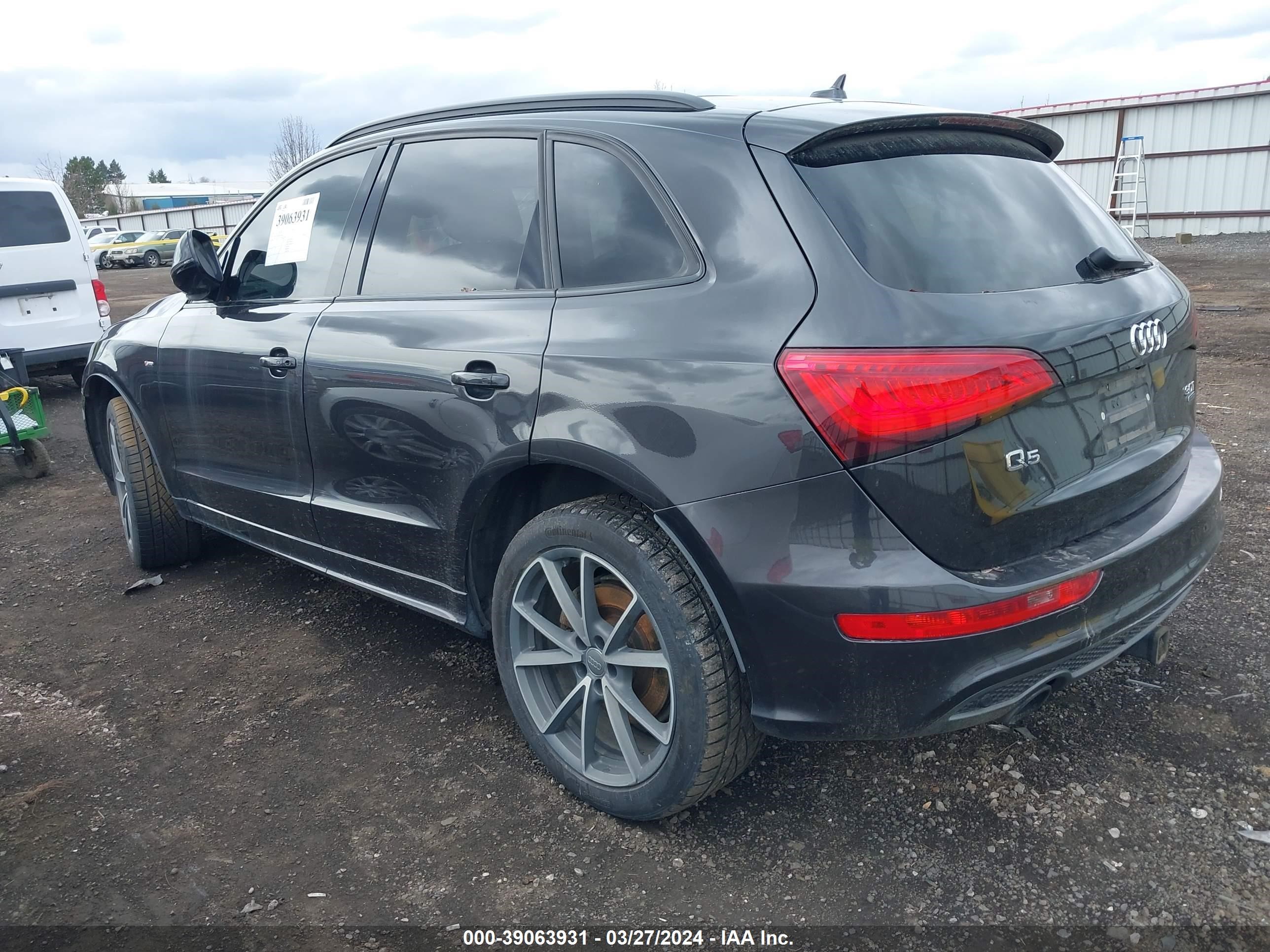 2017 Audi Q5 3.0T Premium Plus vin: WA1D7AFP0HA021048