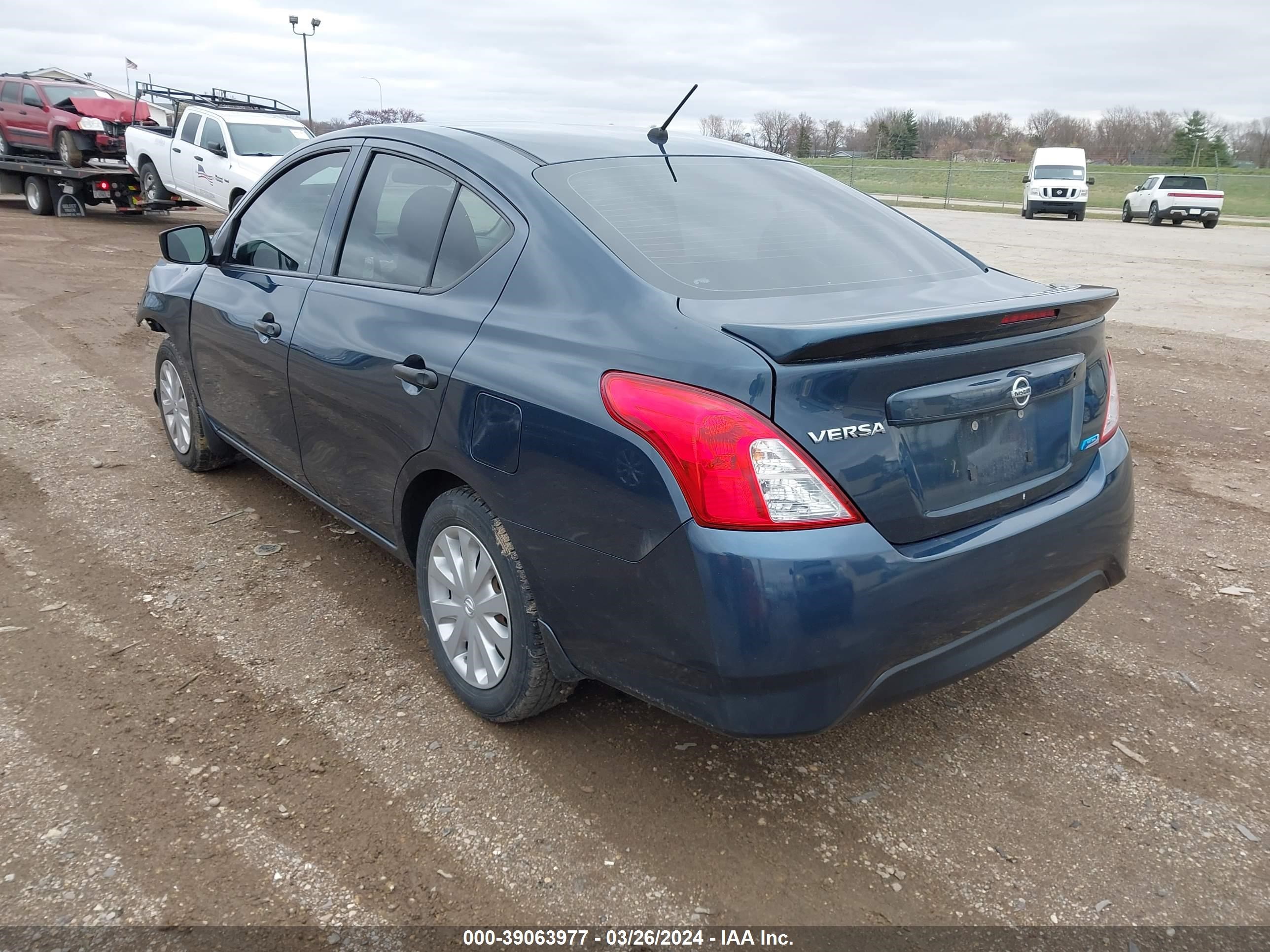 2016 Nissan Versa 1.6 S+ vin: 3N1CN7AP0GL858362