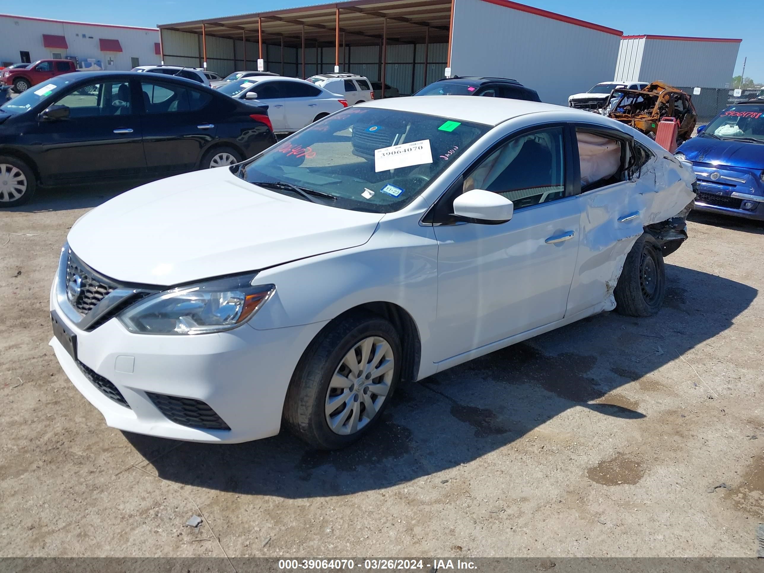 2017 Nissan Sentra Sv vin: 3N1AB7AP5HY273863