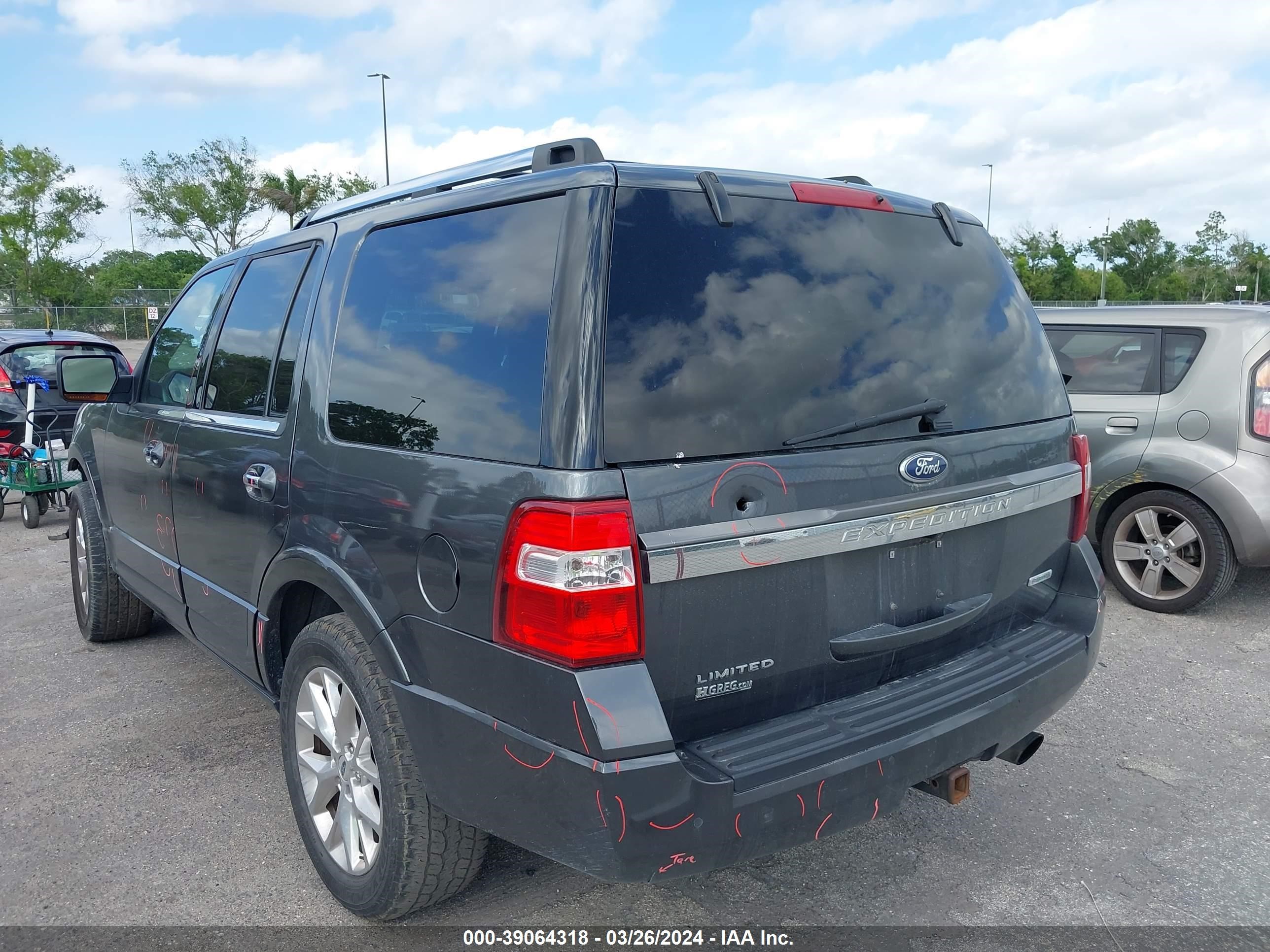 2015 Ford Expedition Limited vin: 1FMJU1KT0FEF10040