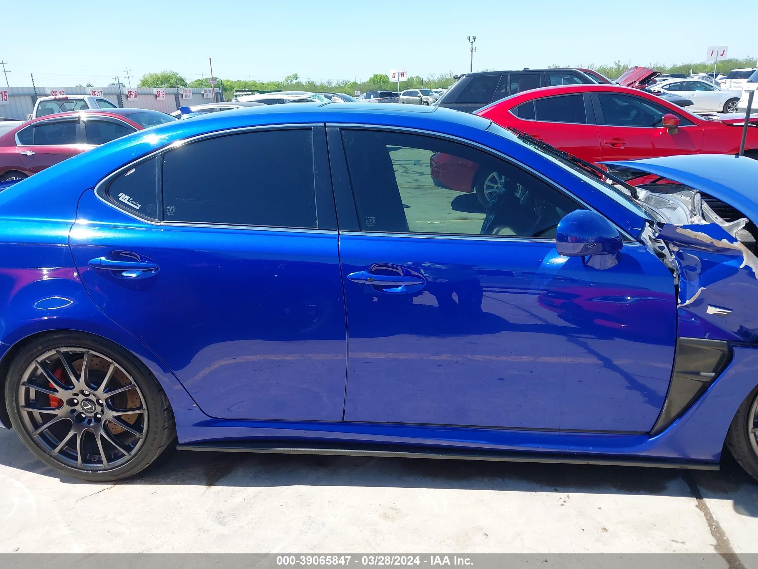 2013 Lexus Is F vin: JTHBP5C29D5011200