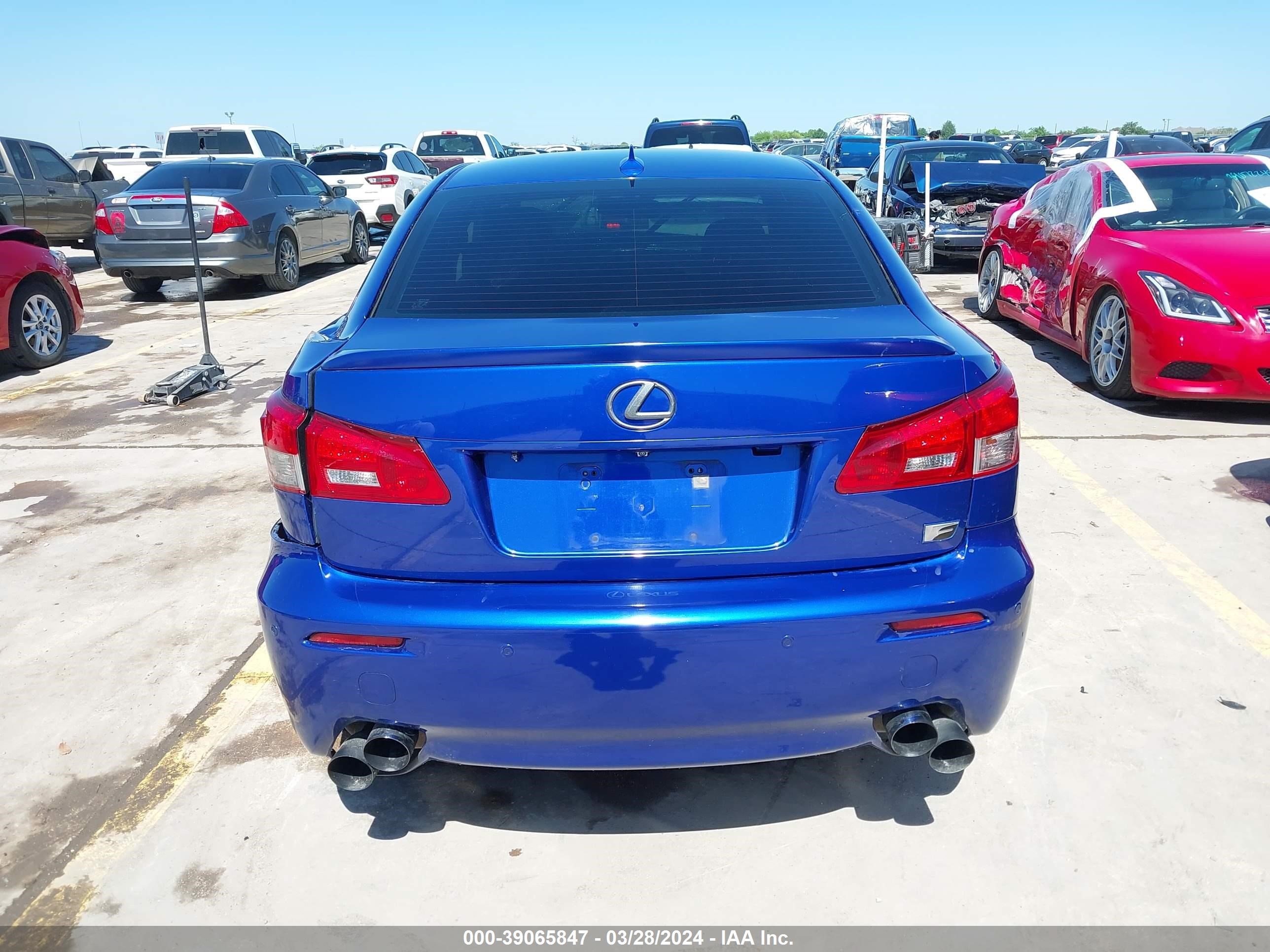 2013 Lexus Is F vin: JTHBP5C29D5011200