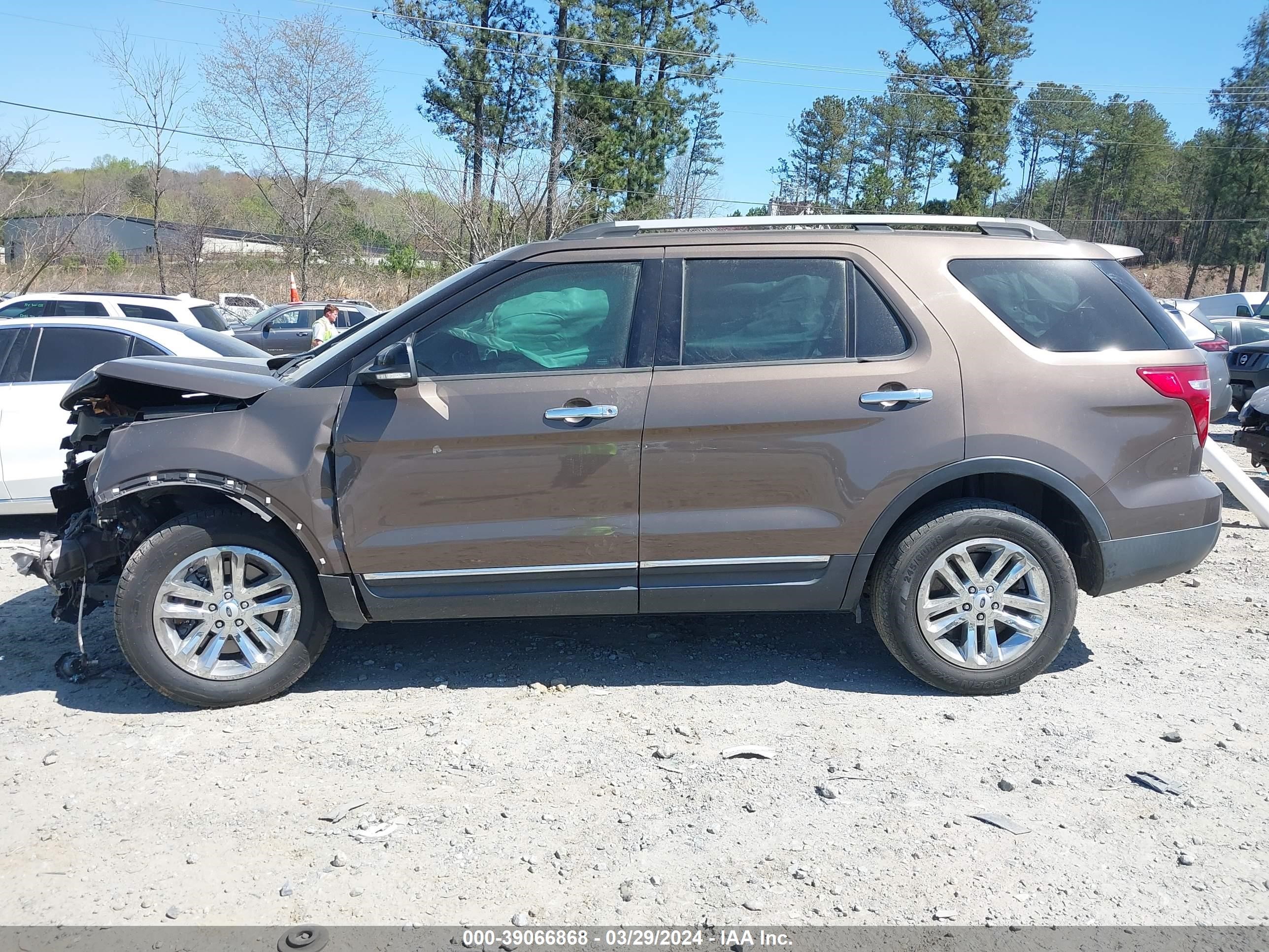 2015 Ford Explorer Xlt vin: 1FM5K8D88FGA95143