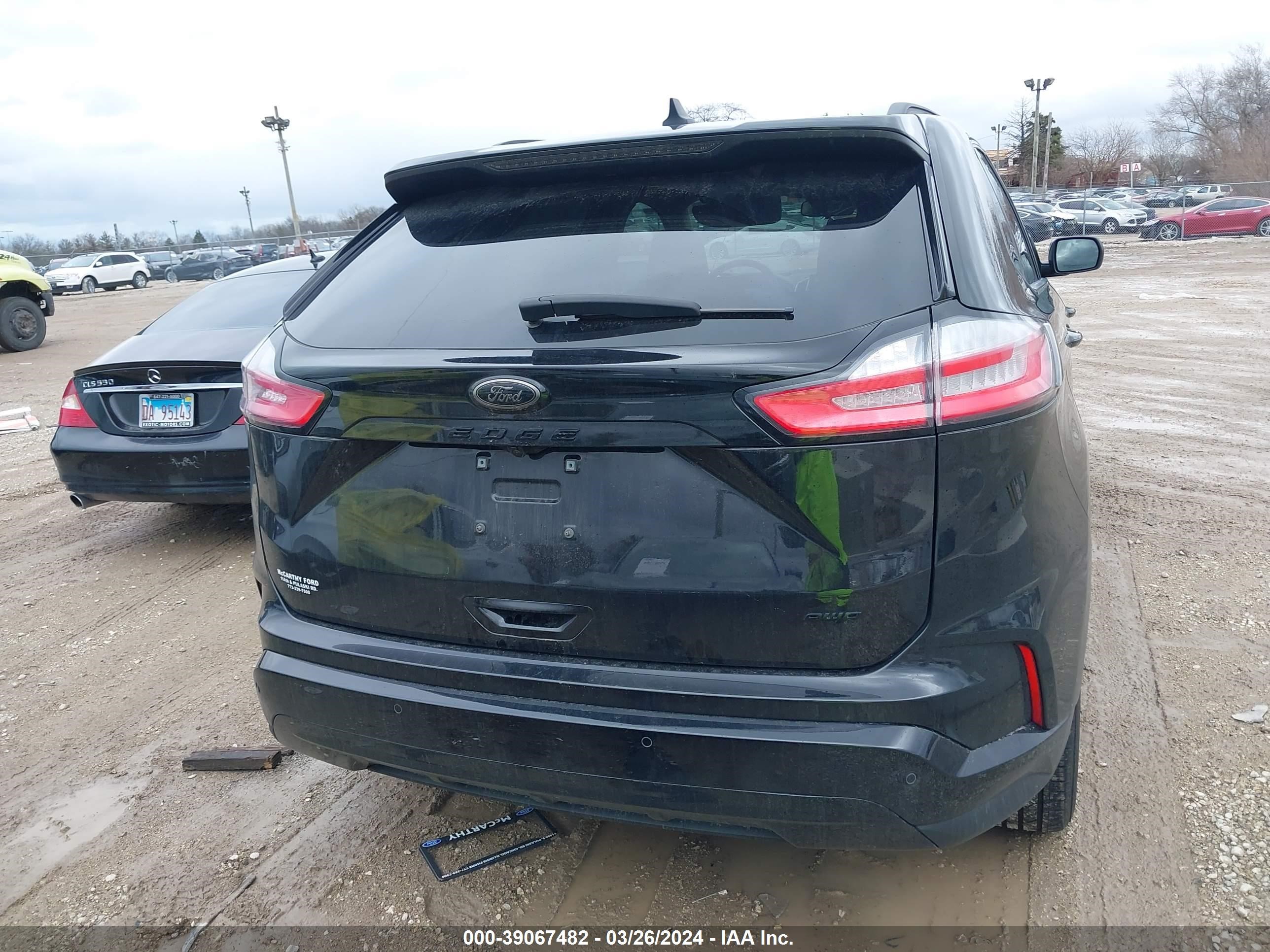 2022 Ford Edge Se vin: 2FMPK4G98NBA89774