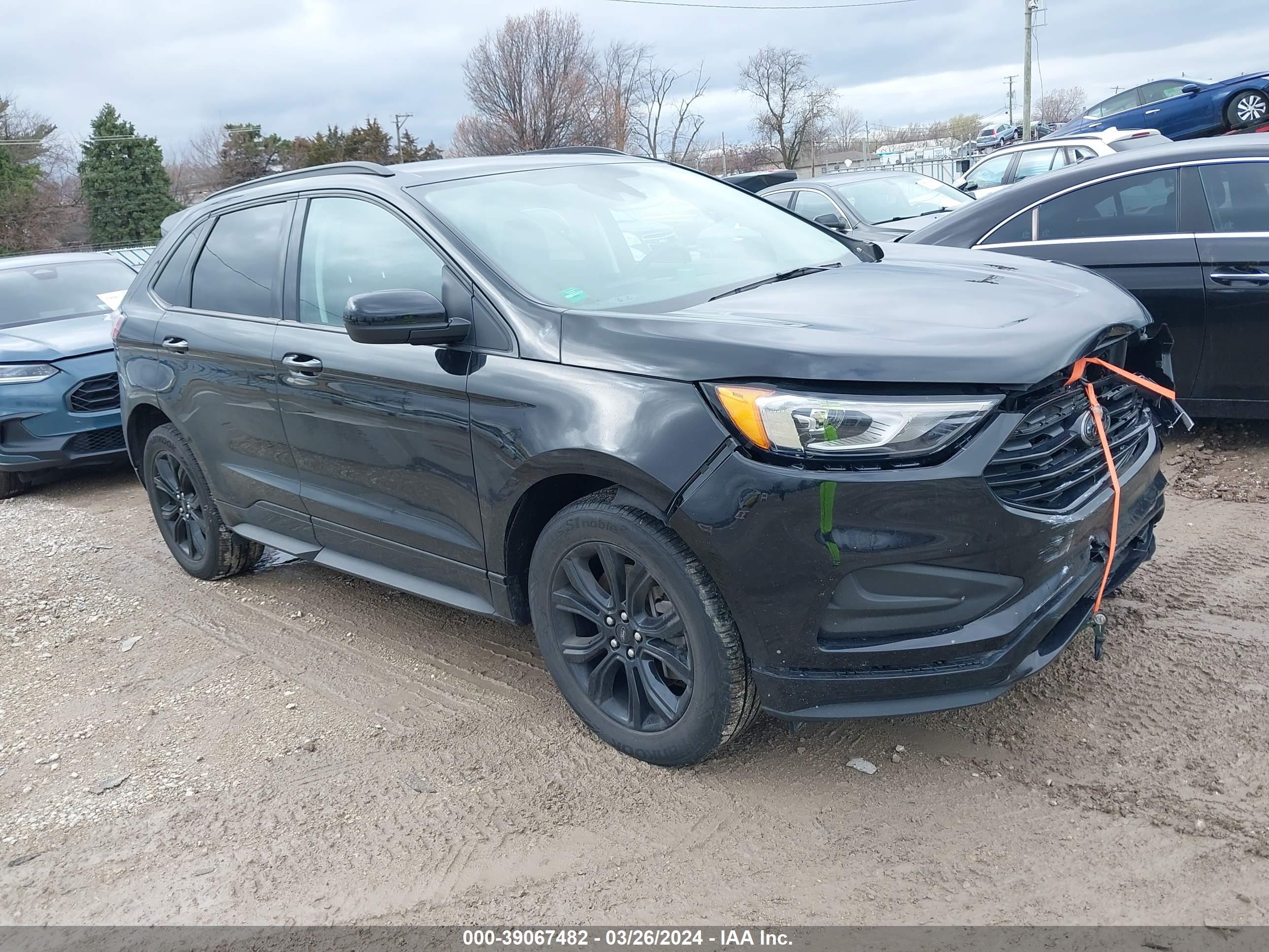 2022 Ford Edge Se vin: 2FMPK4G98NBA89774