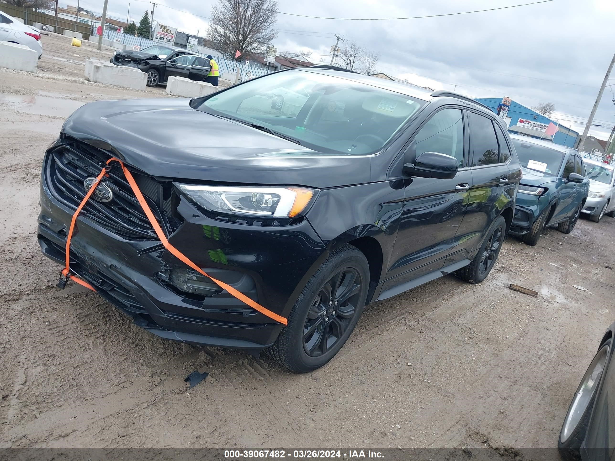 2022 Ford Edge Se vin: 2FMPK4G98NBA89774