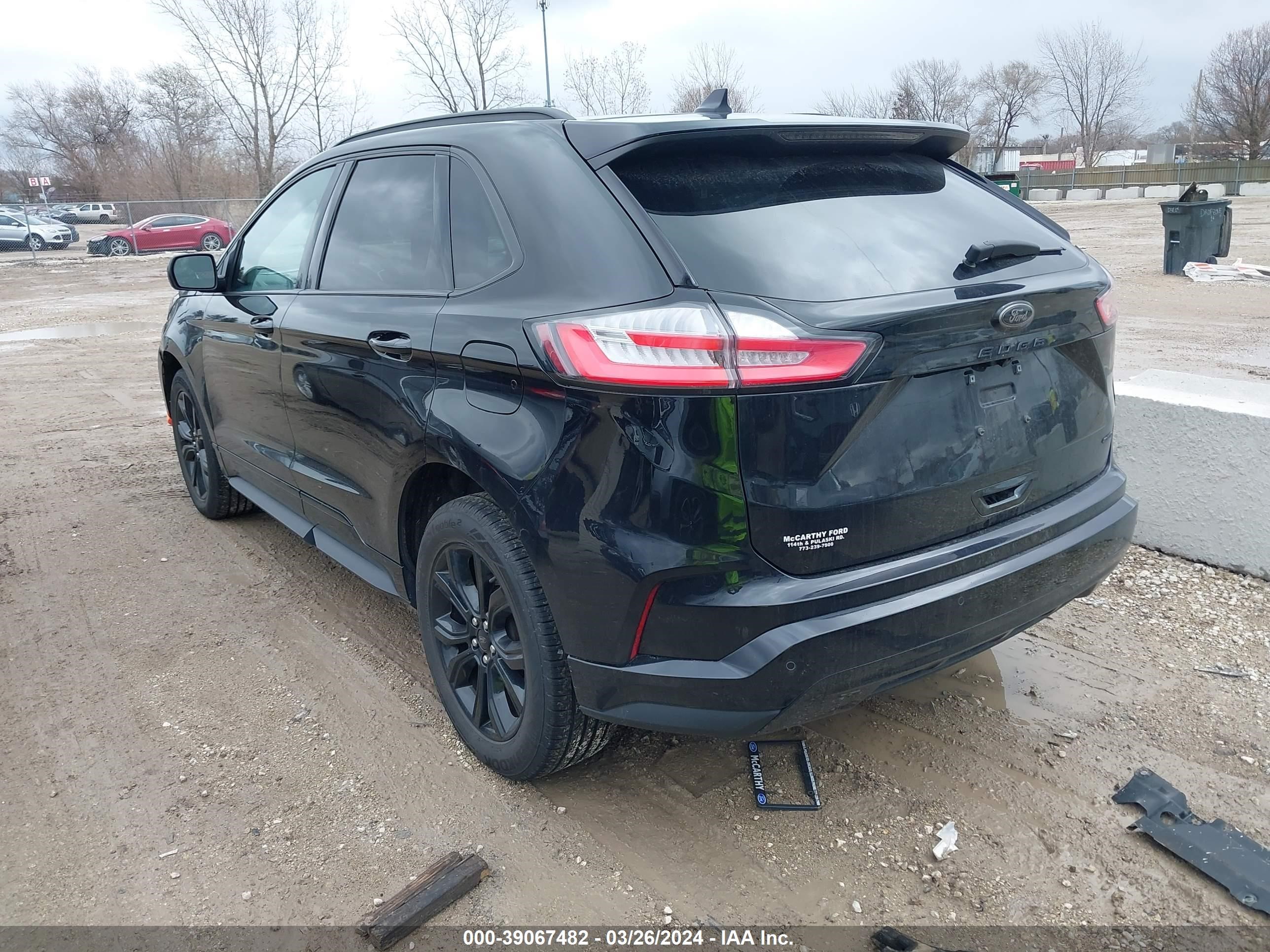 2022 Ford Edge Se vin: 2FMPK4G98NBA89774