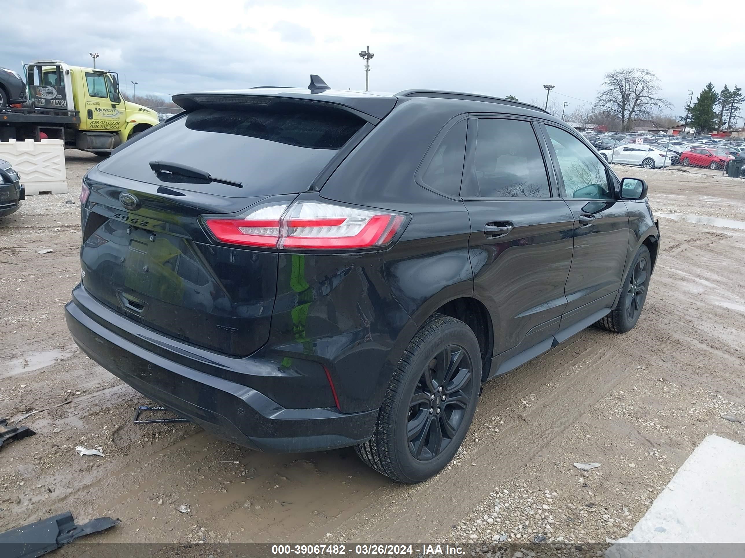 2022 Ford Edge Se vin: 2FMPK4G98NBA89774