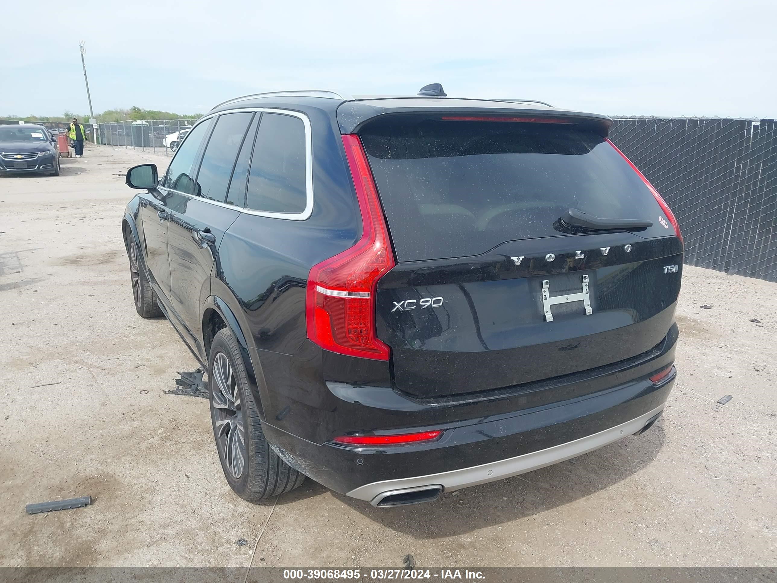 2020 Volvo Xc90 T5 Momentum 7 Passenger vin: YV4102PKXL1541060