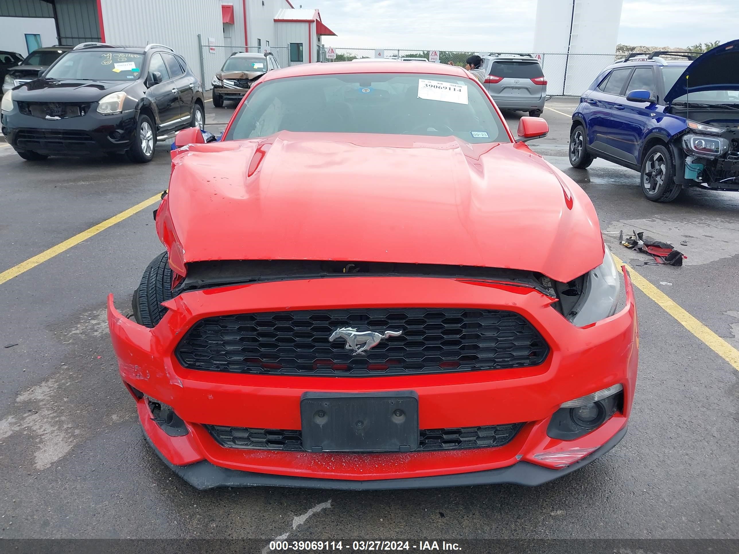 2016 Ford Mustang Ecoboost vin: 1FA6P8TH7G5222186