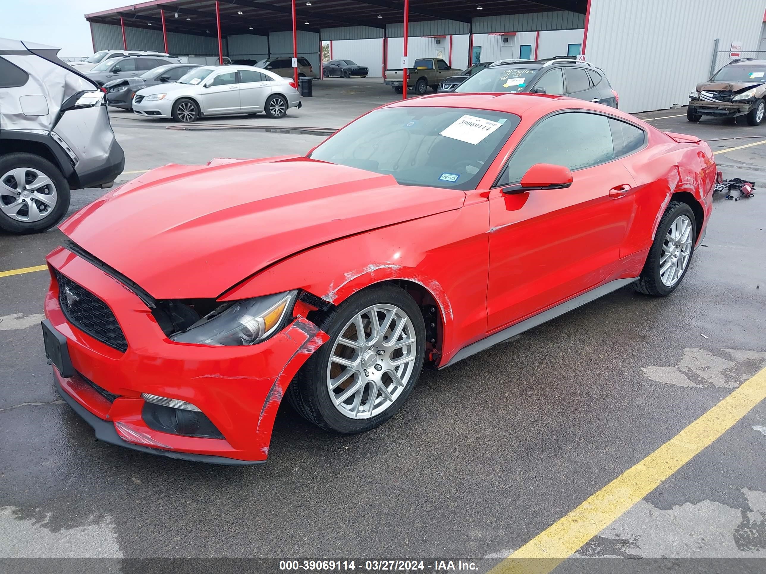 2016 Ford Mustang Ecoboost vin: 1FA6P8TH7G5222186