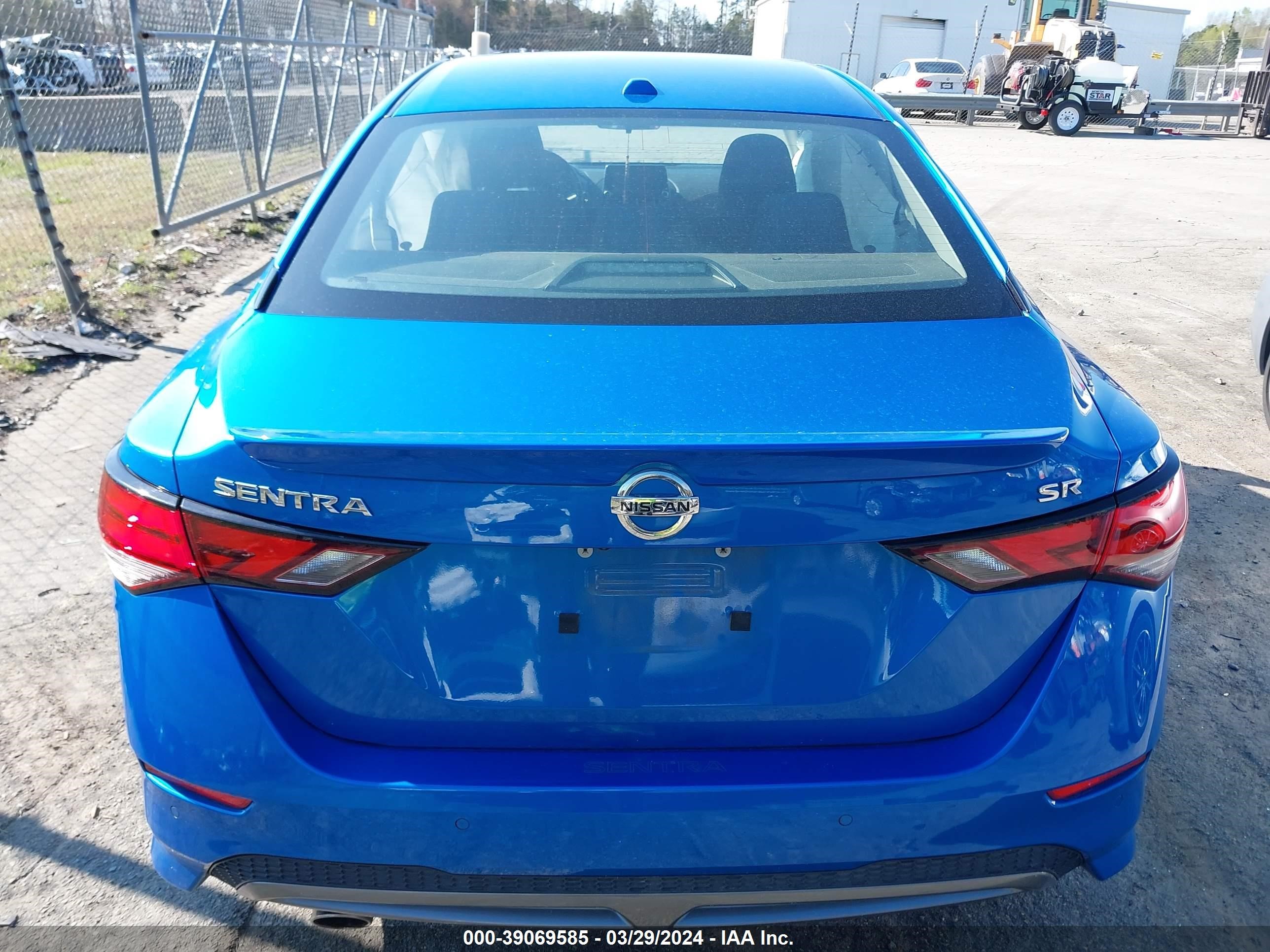 2021 Nissan Sentra Sr Xtronic Cvt vin: 3N1AB8DV3MY329731