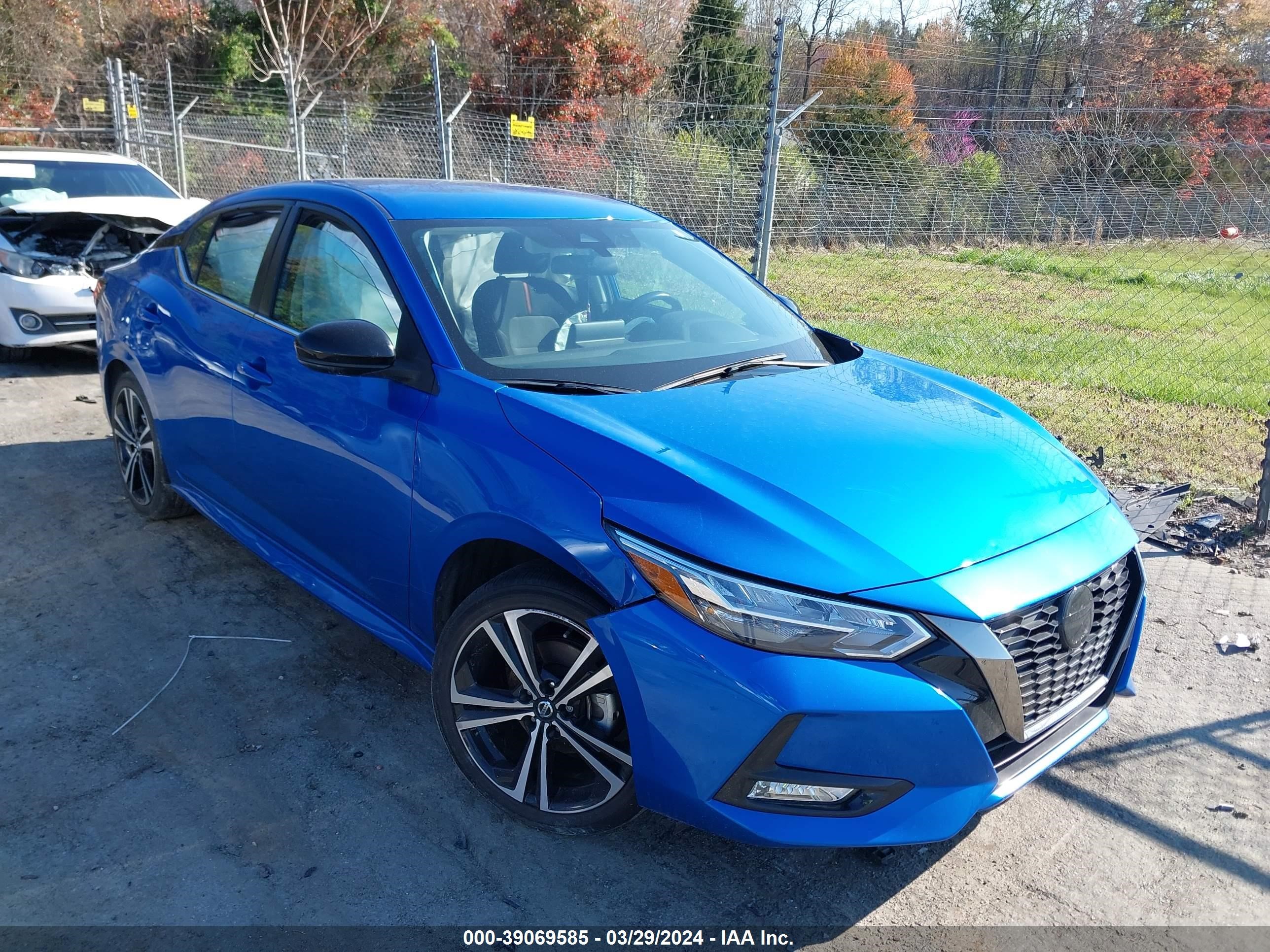 2021 Nissan Sentra Sr Xtronic Cvt vin: 3N1AB8DV3MY329731