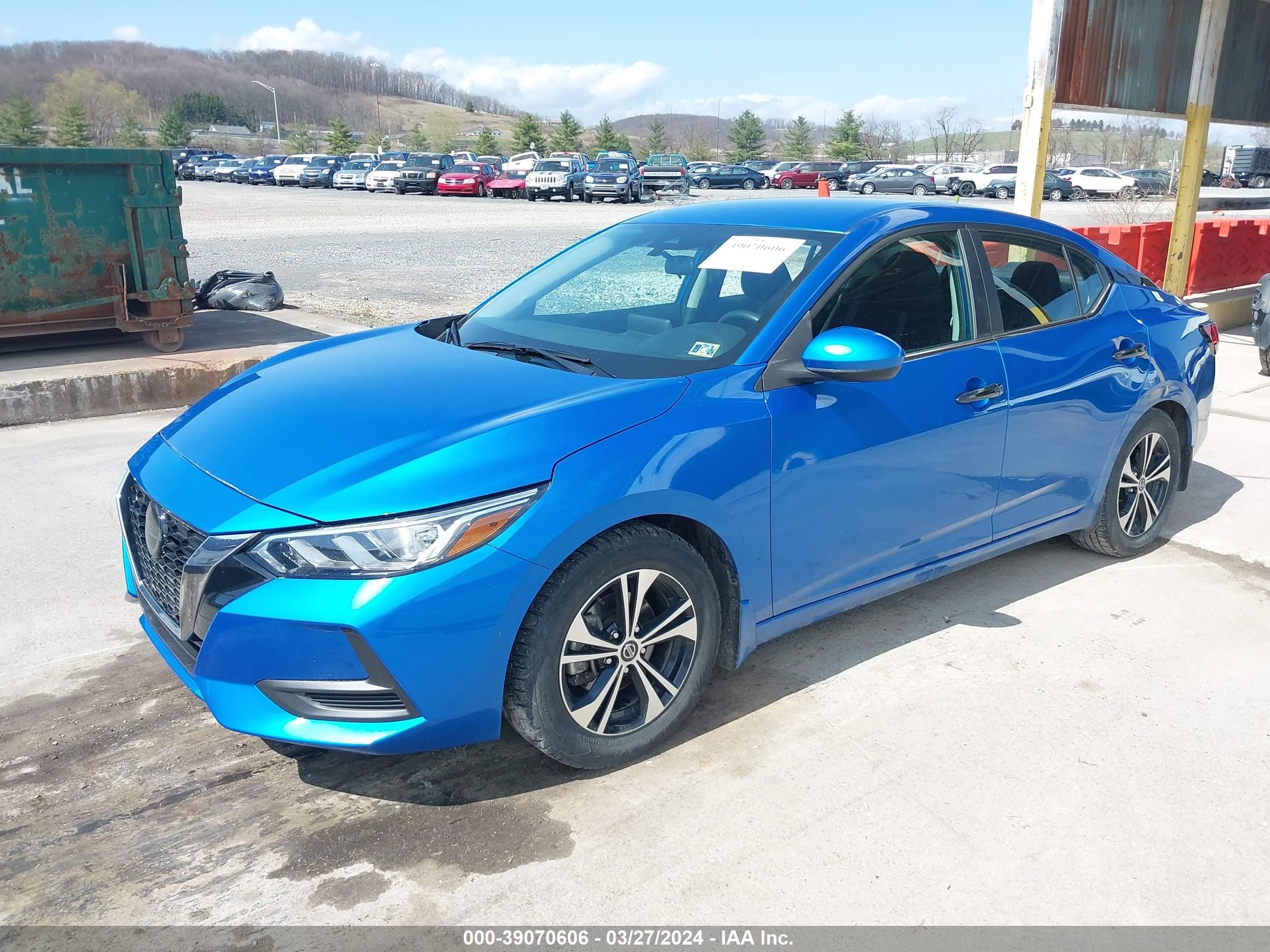 2021 Nissan Sentra Sv Xtronic Cvt vin: 3N1AB8CV7MY305580