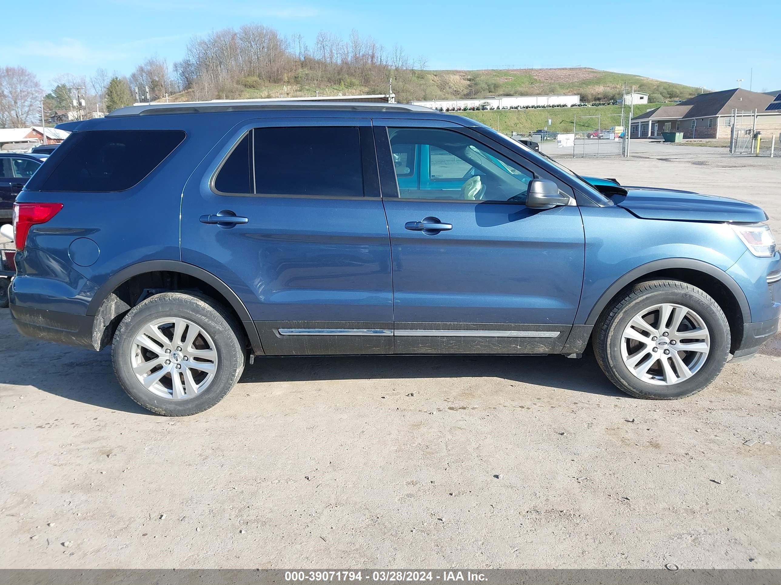 2018 Ford Explorer Xlt vin: 1FM5K8D82JGC61200