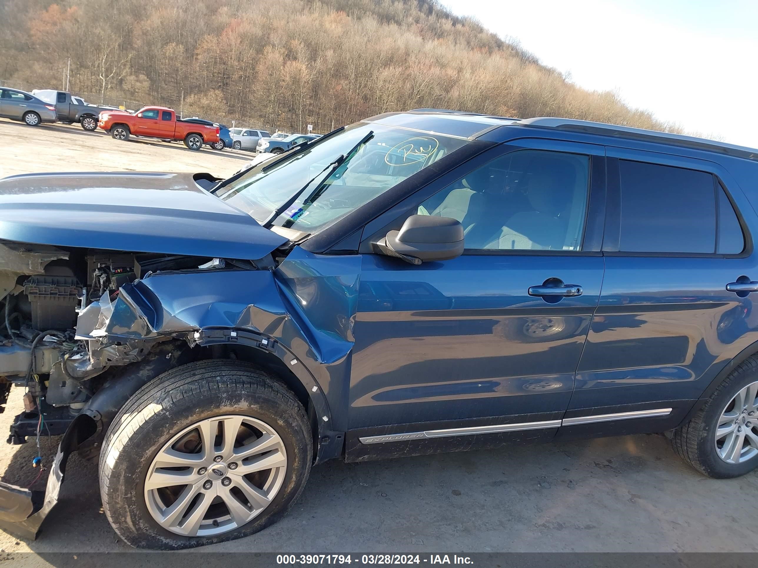 2018 Ford Explorer Xlt vin: 1FM5K8D82JGC61200