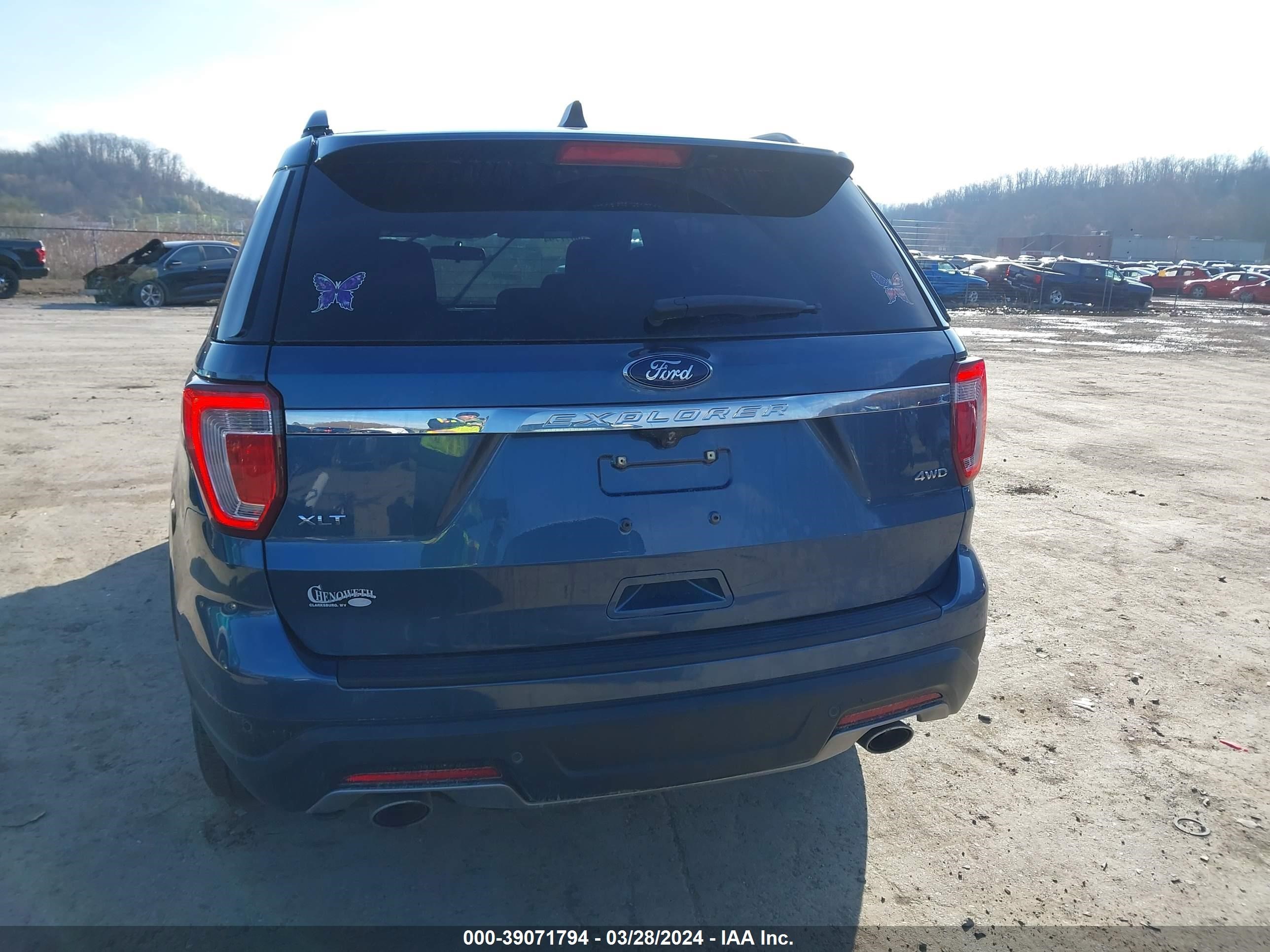 2018 Ford Explorer Xlt vin: 1FM5K8D82JGC61200