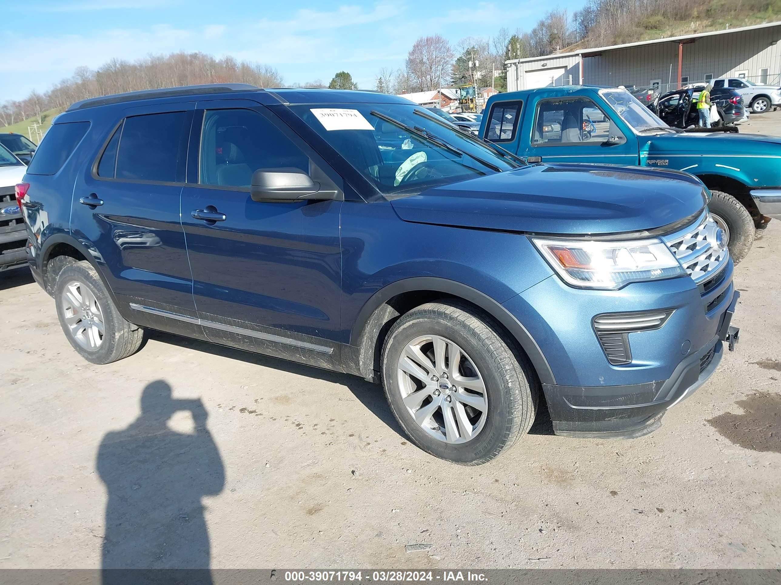 2018 Ford Explorer Xlt vin: 1FM5K8D82JGC61200