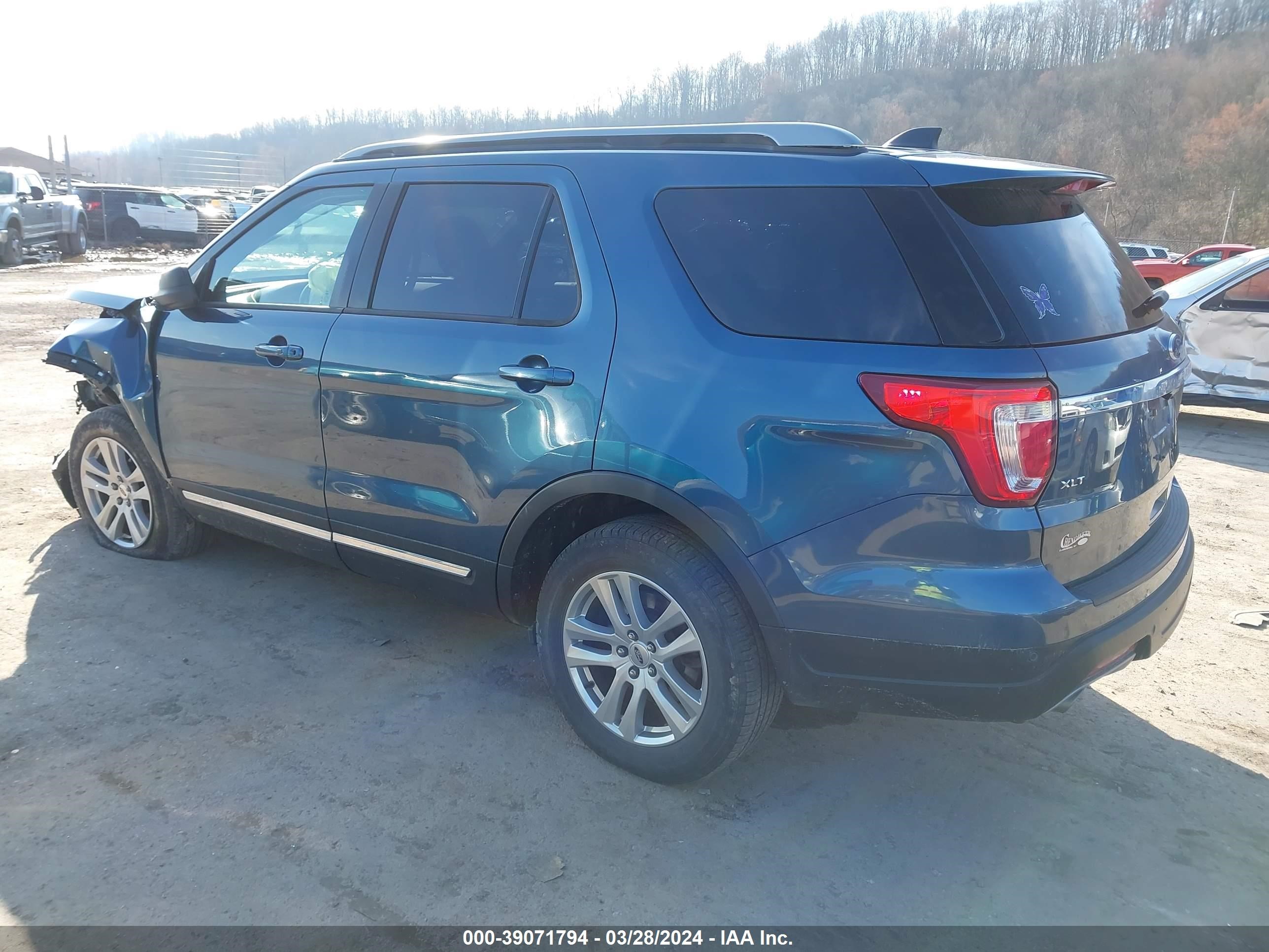 2018 Ford Explorer Xlt vin: 1FM5K8D82JGC61200