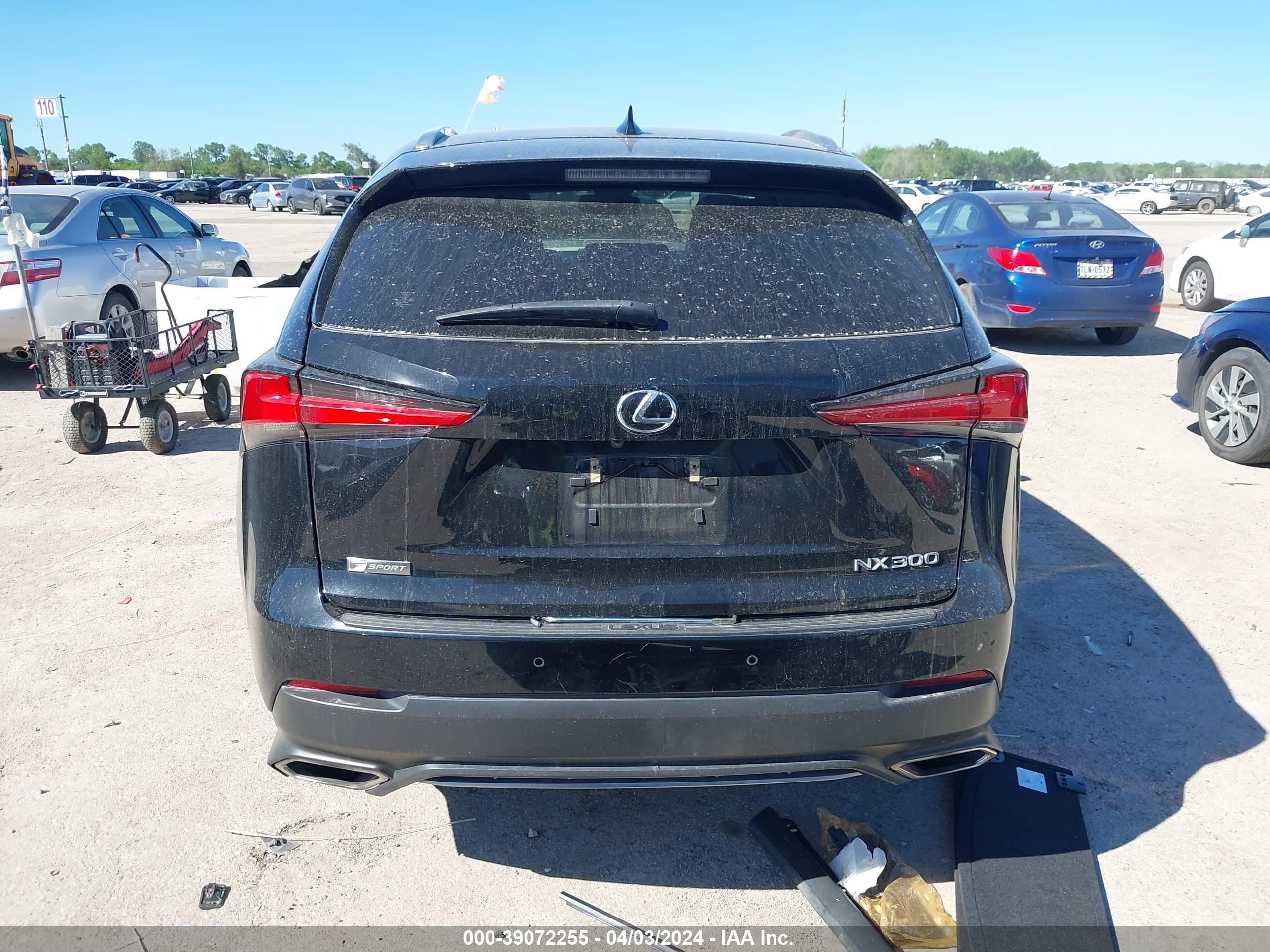 2021 Lexus Nx 300 F Sport vin: JTJSARBZ0M2197538