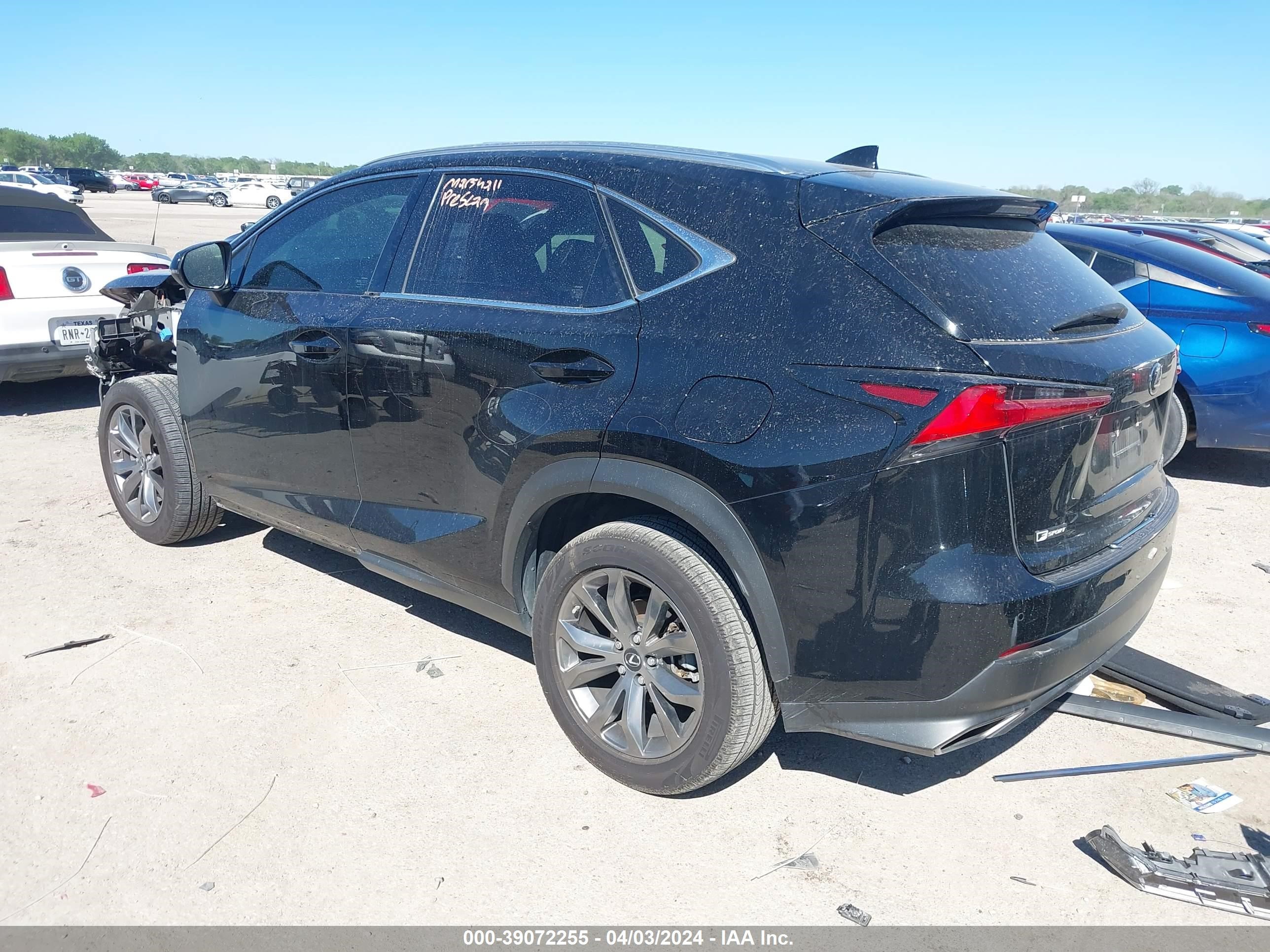 2021 Lexus Nx 300 F Sport vin: JTJSARBZ0M2197538