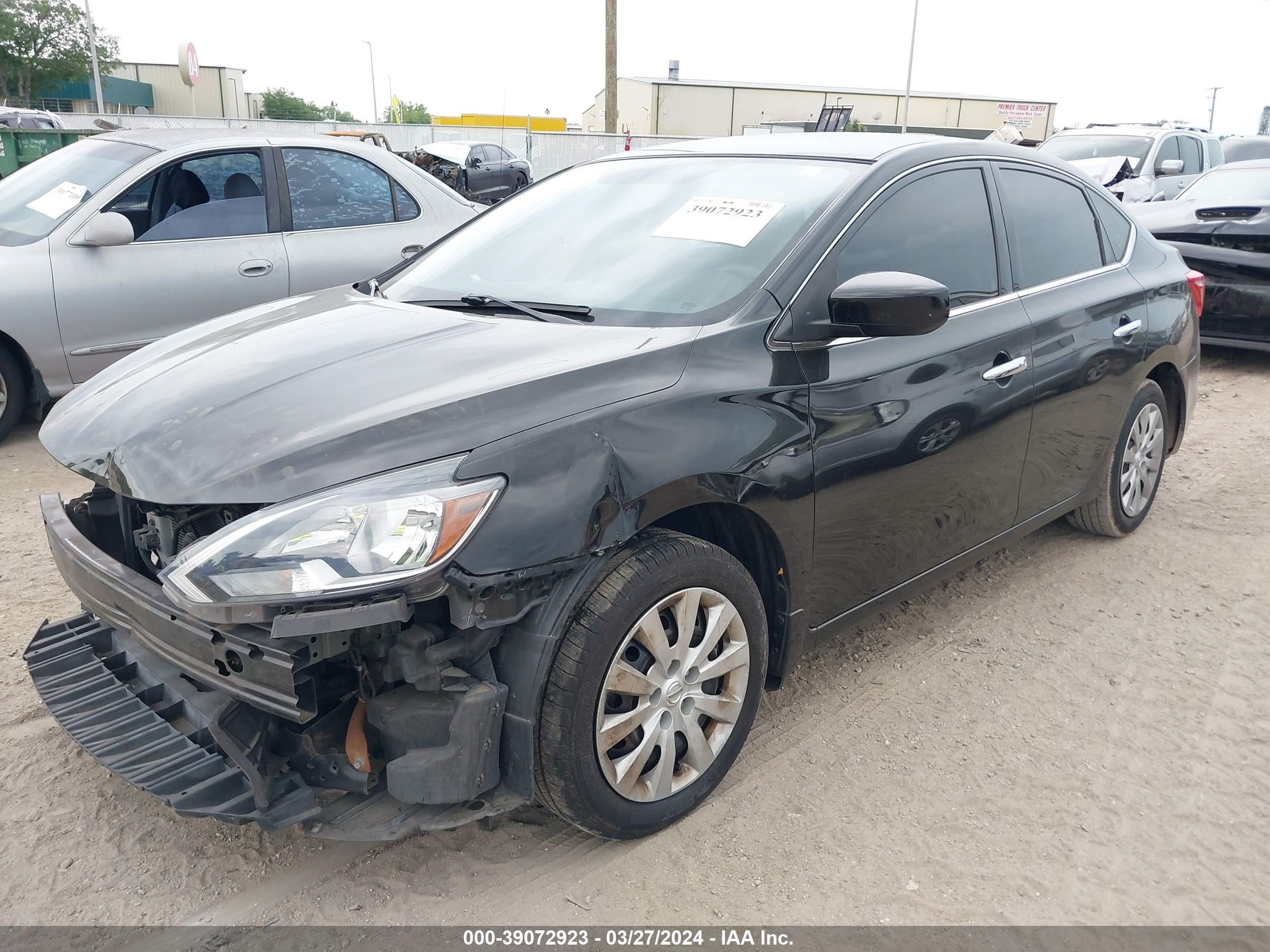 2017 Nissan Sentra Sv vin: 3N1AB7AP0HY360277