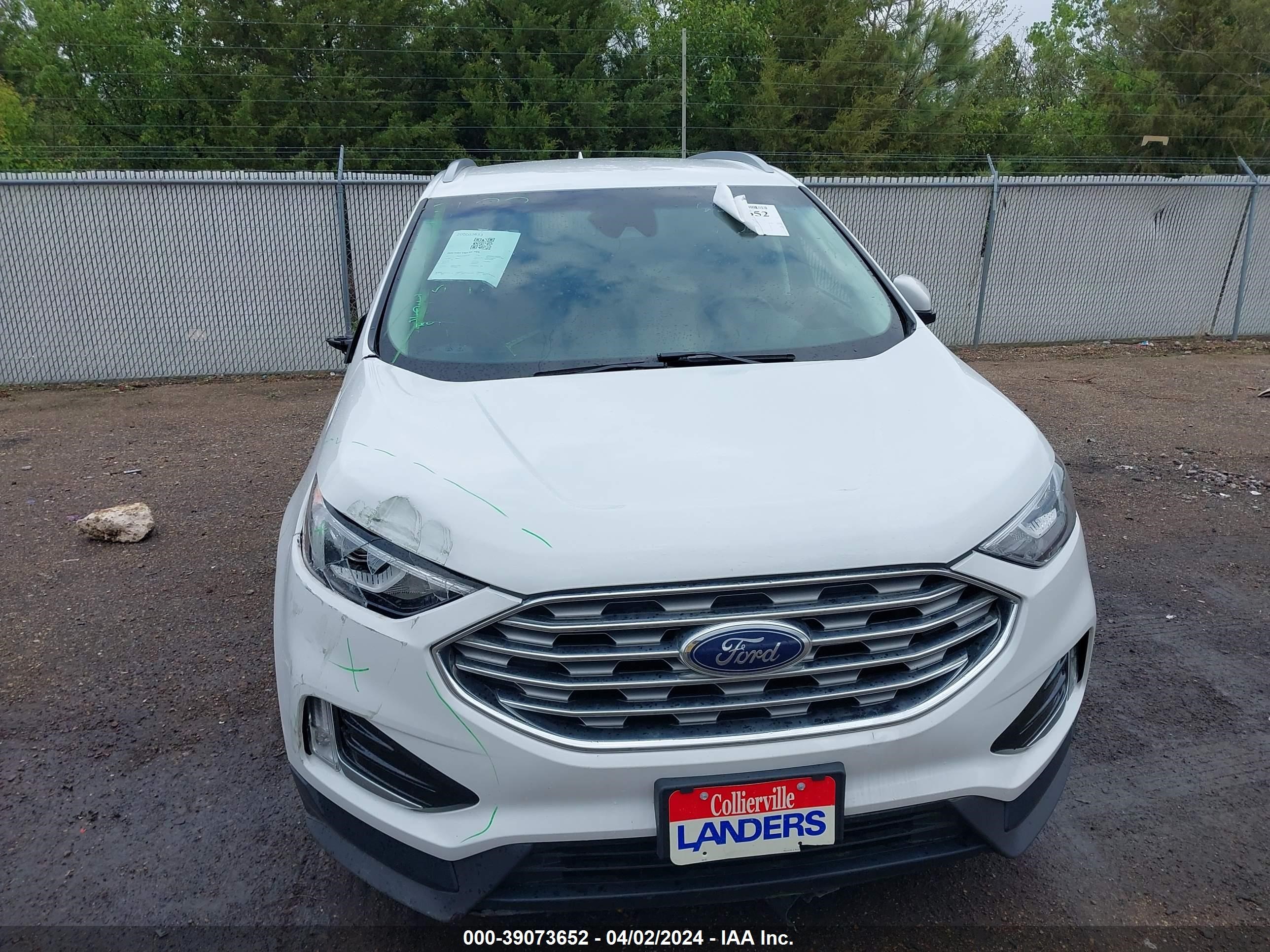 2020 Ford Edge Sel vin: 2FMPK3J93LBA71344