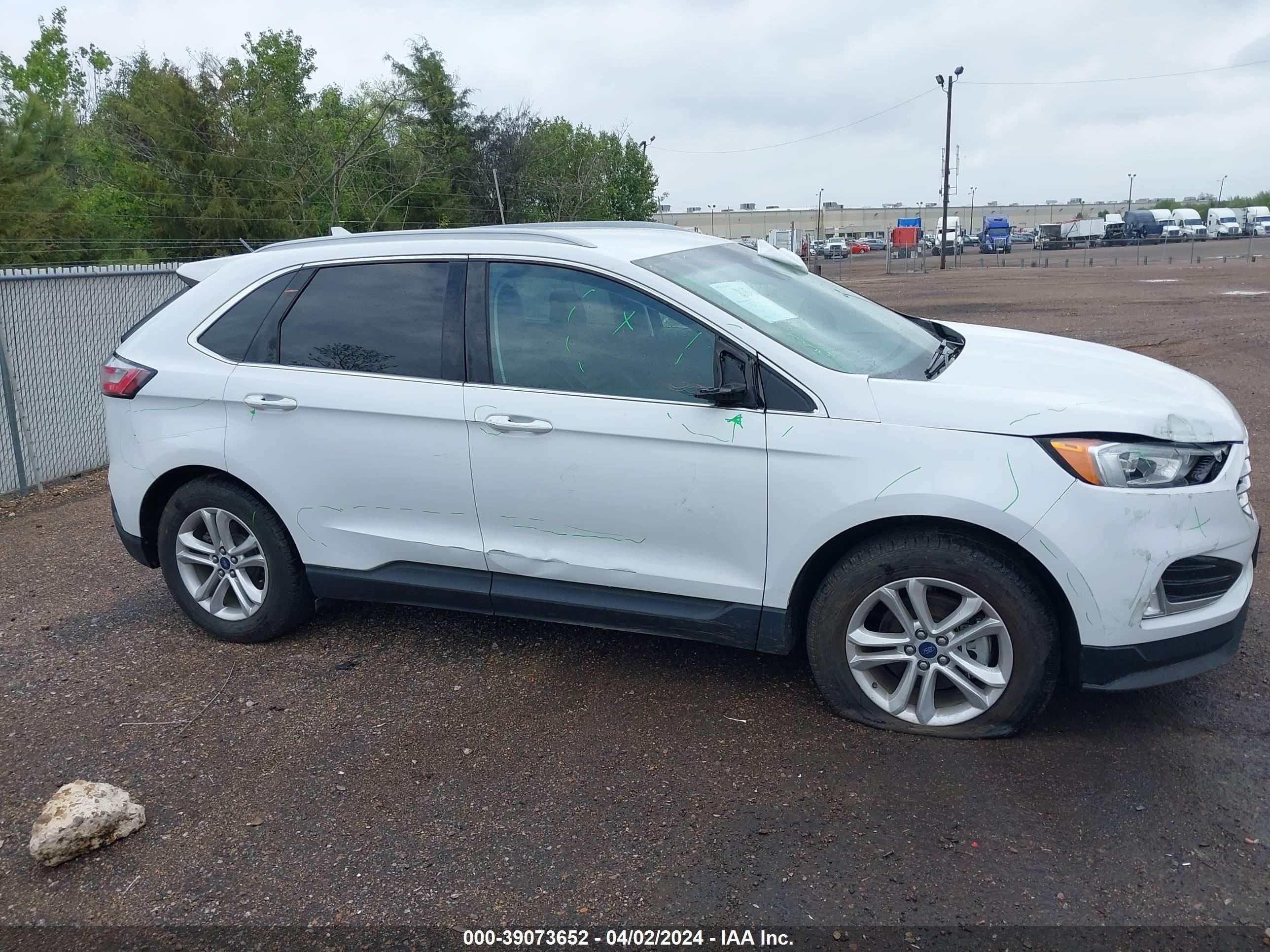 2020 Ford Edge Sel vin: 2FMPK3J93LBA71344