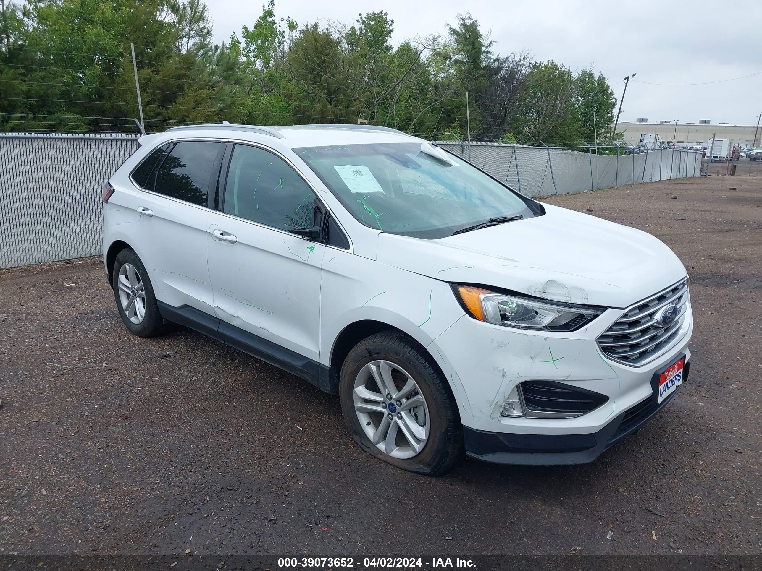 2020 Ford Edge Sel vin: 2FMPK3J93LBA71344