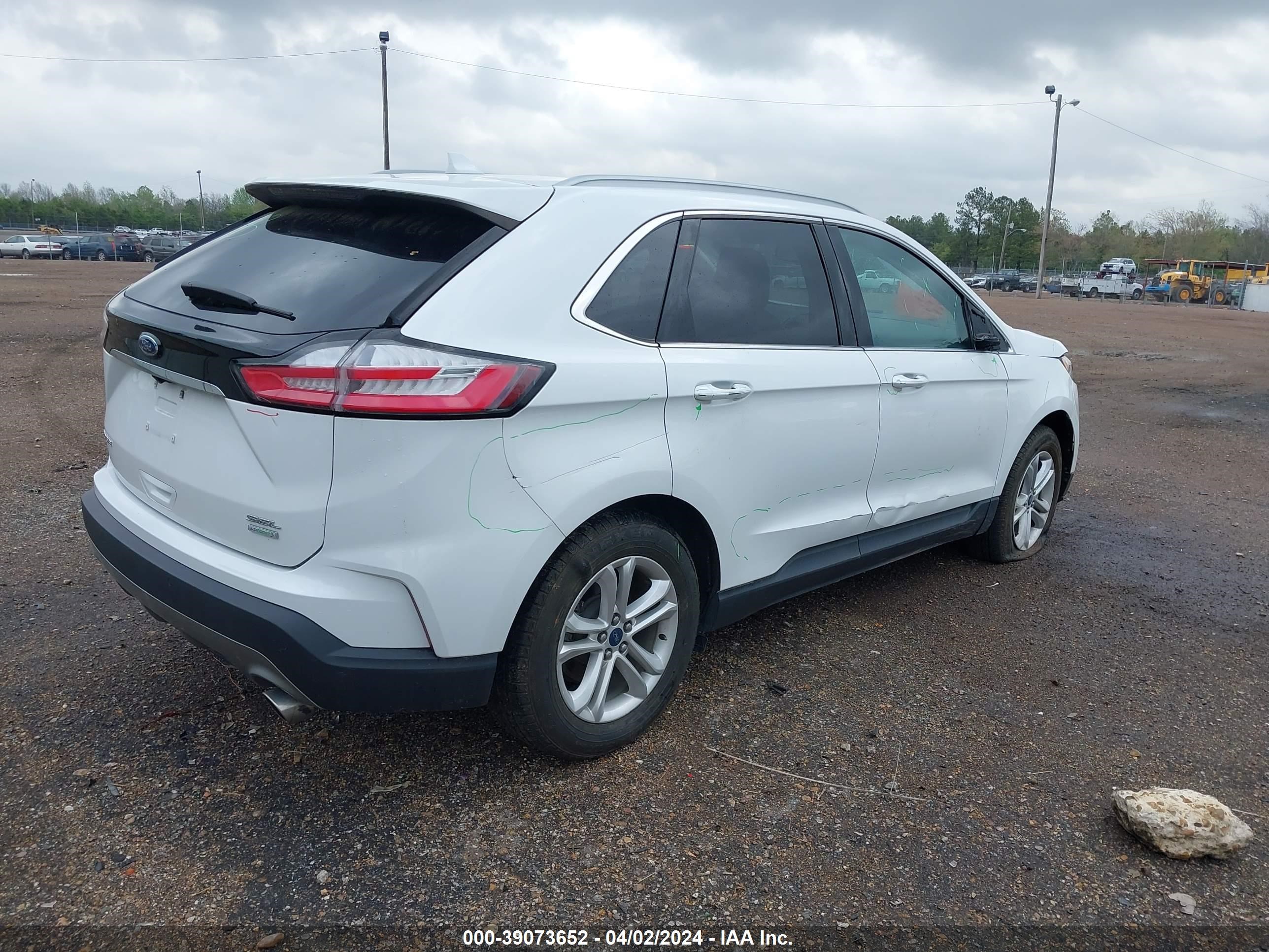 2020 Ford Edge Sel vin: 2FMPK3J93LBA71344