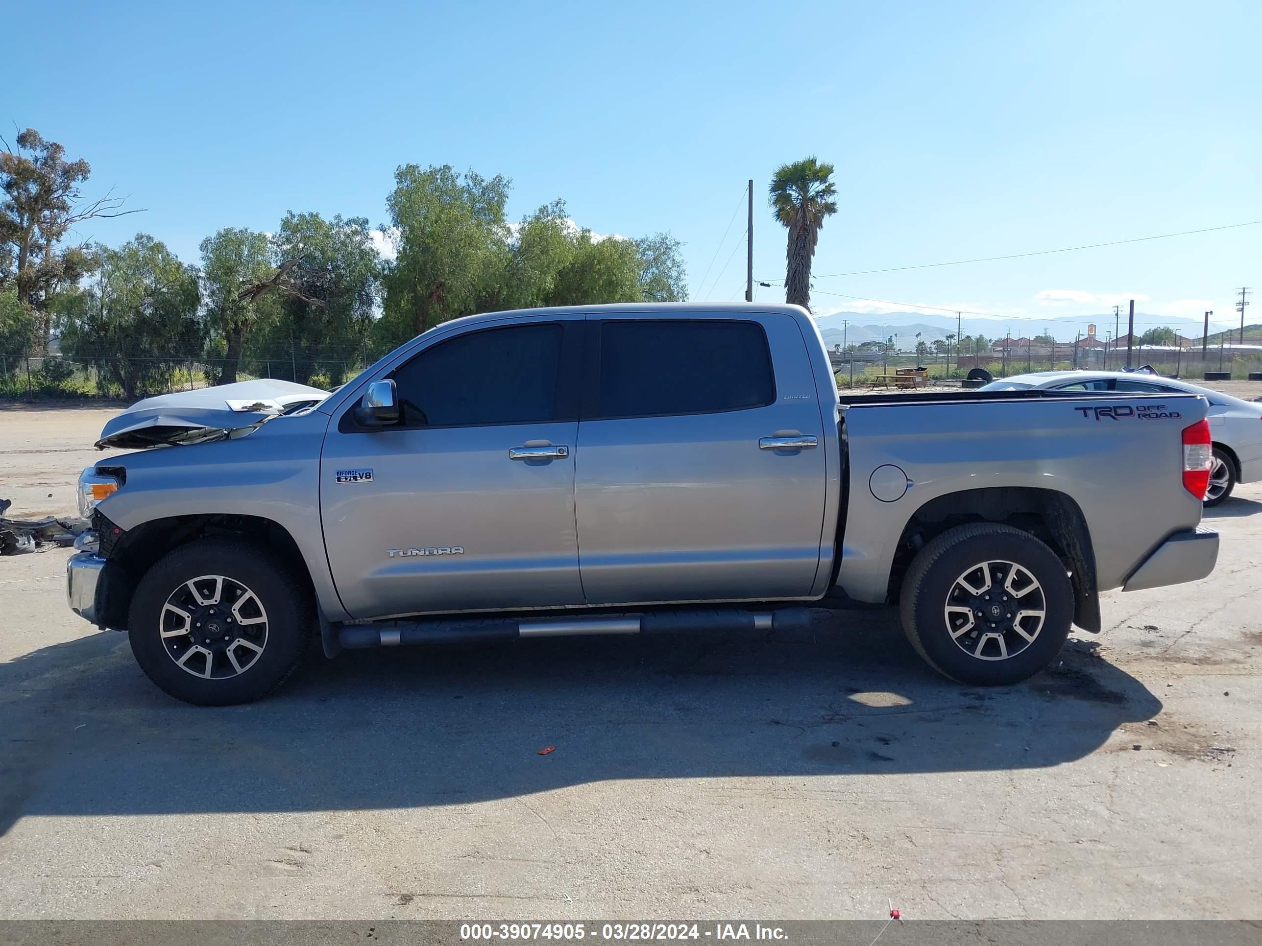 2016 Toyota Tundra Limited 5.7L V8 vin: 5TFFY5F12GX207507