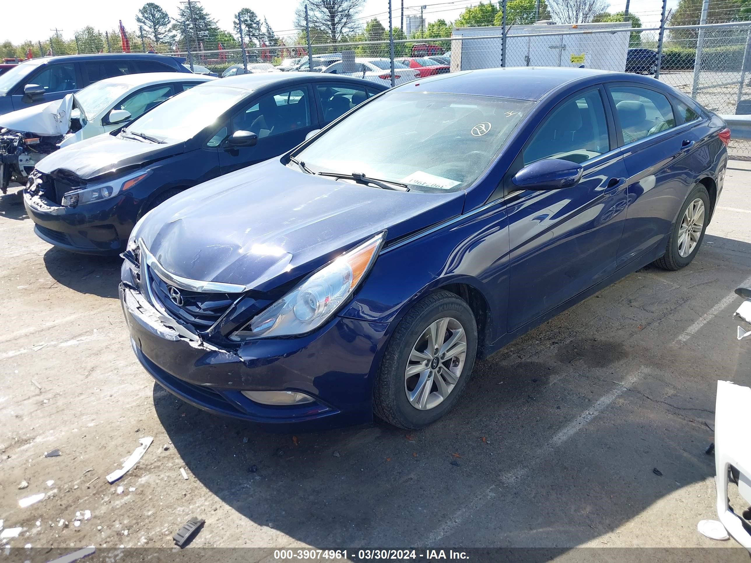 5NPEB4AC8DH741716 2013 Hyundai Sonata Gls