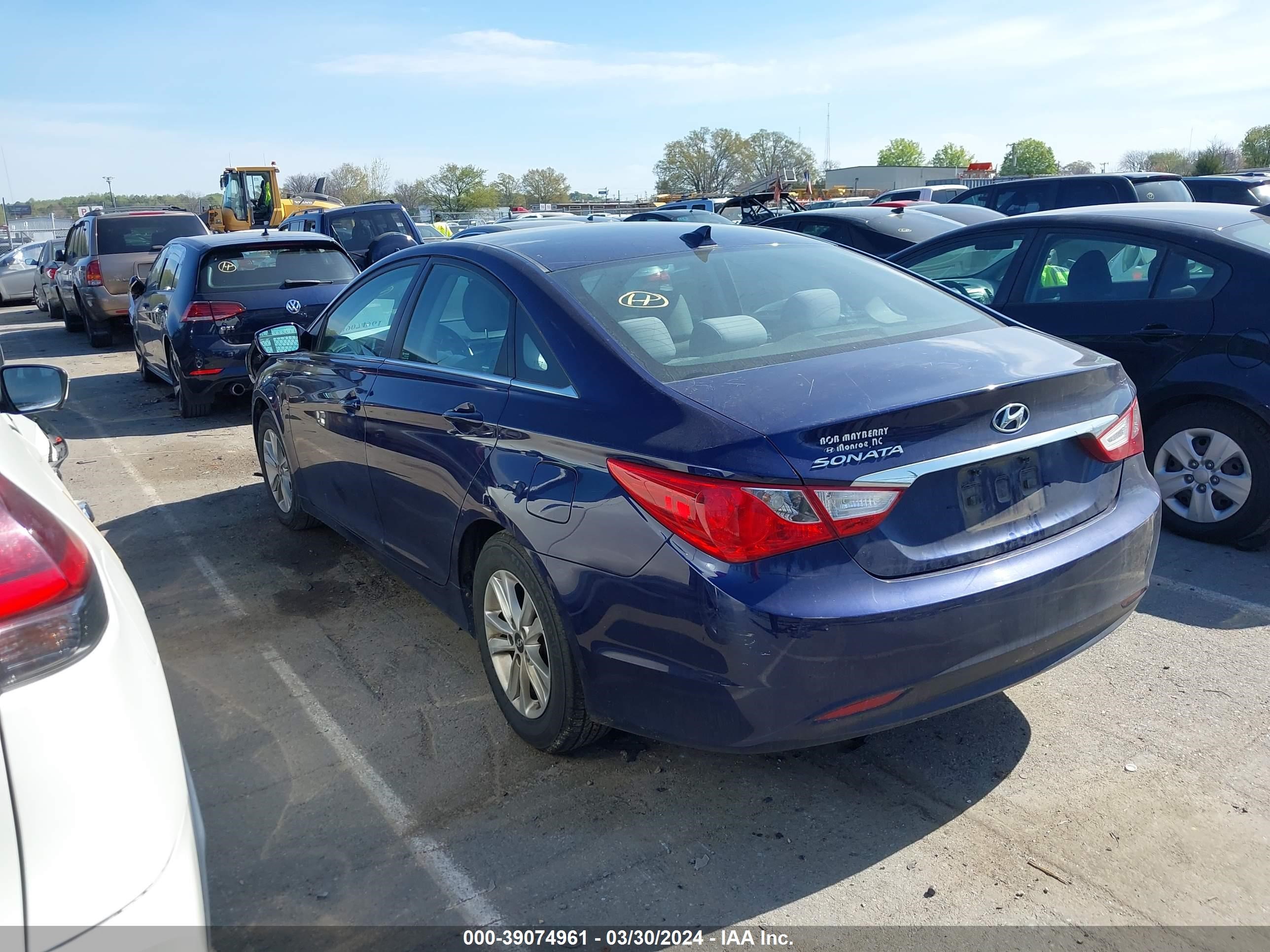 5NPEB4AC8DH741716 2013 Hyundai Sonata Gls