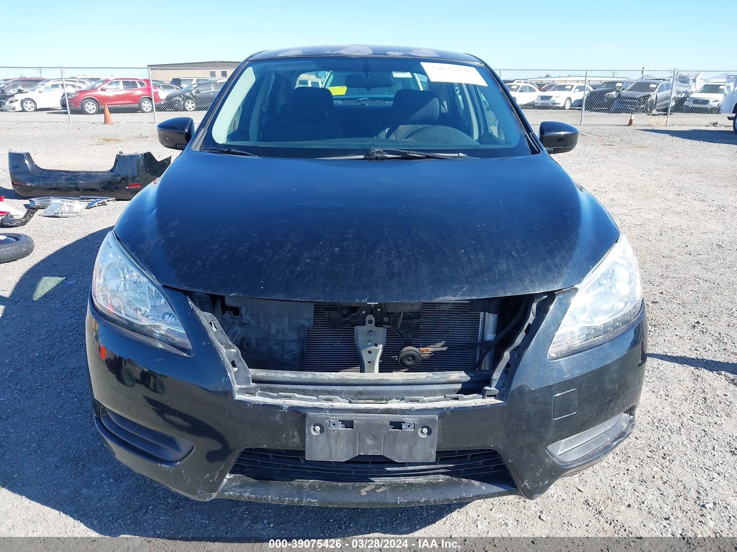 2015 Nissan Sentra Sv vin: 3N1AB7AP2FY305861