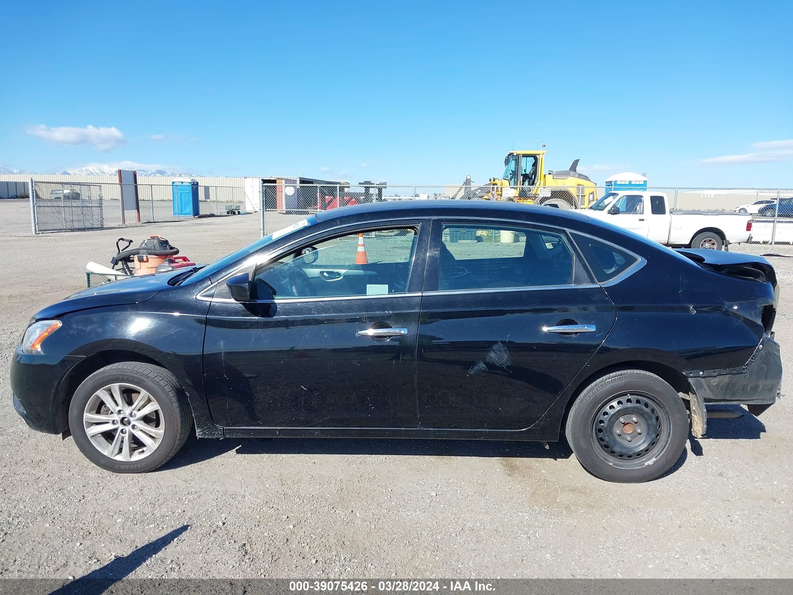 2015 Nissan Sentra Sv vin: 3N1AB7AP2FY305861