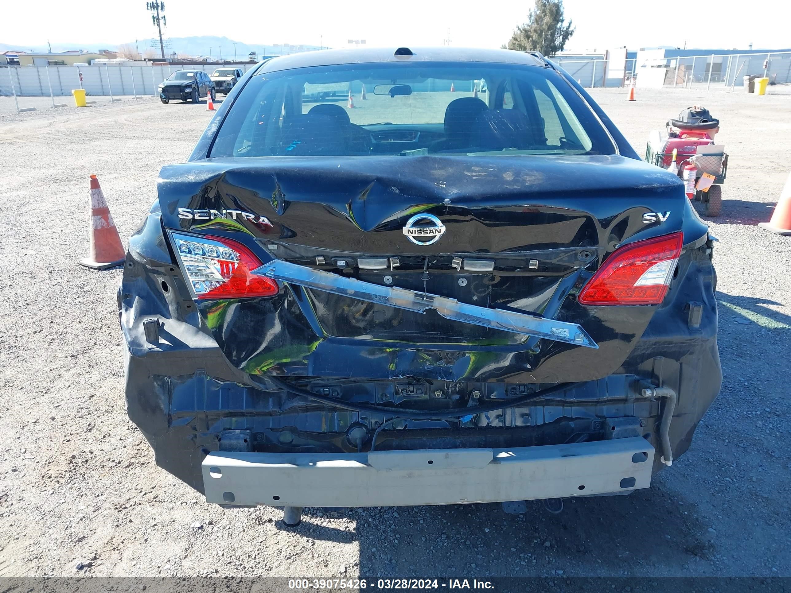 2015 Nissan Sentra Sv vin: 3N1AB7AP2FY305861