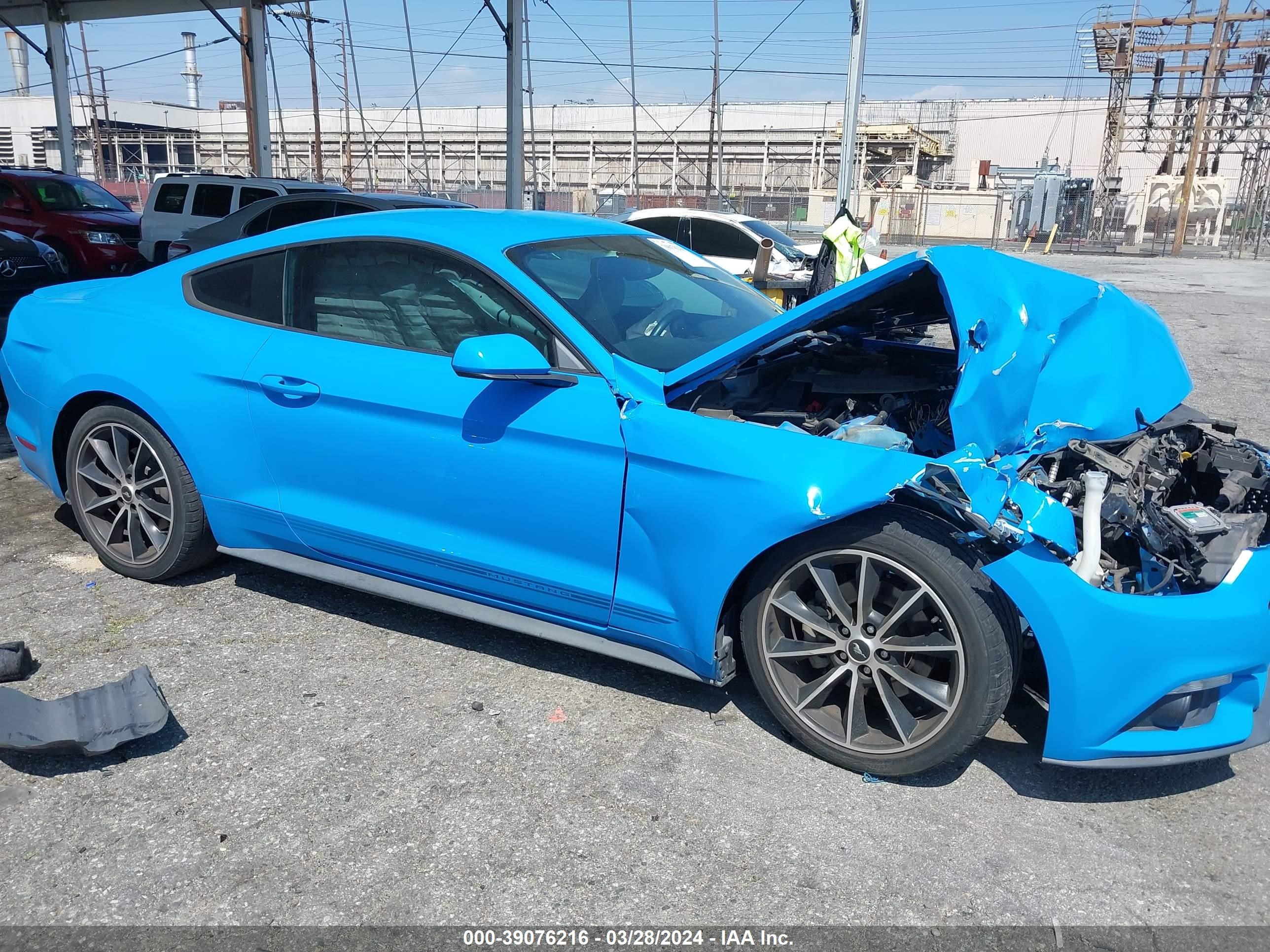 2017 Ford Mustang Ecoboost vin: 1FA6P8TH8H5210825