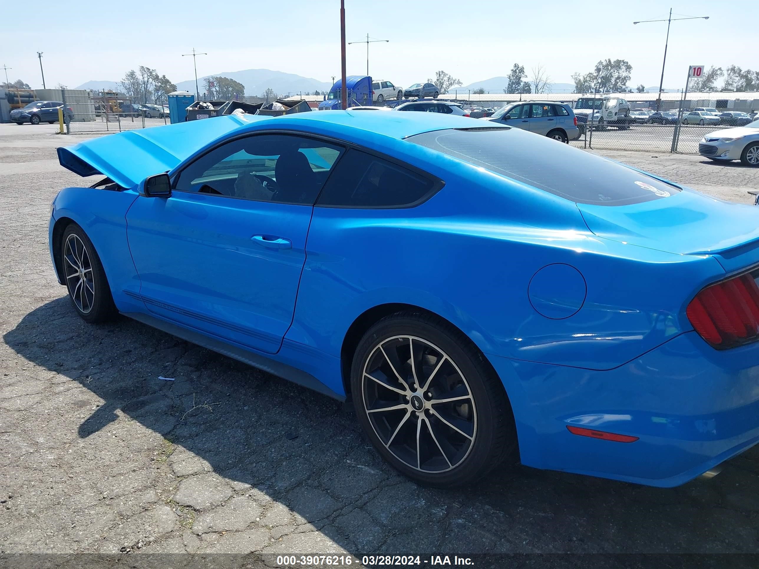 2017 Ford Mustang Ecoboost vin: 1FA6P8TH8H5210825