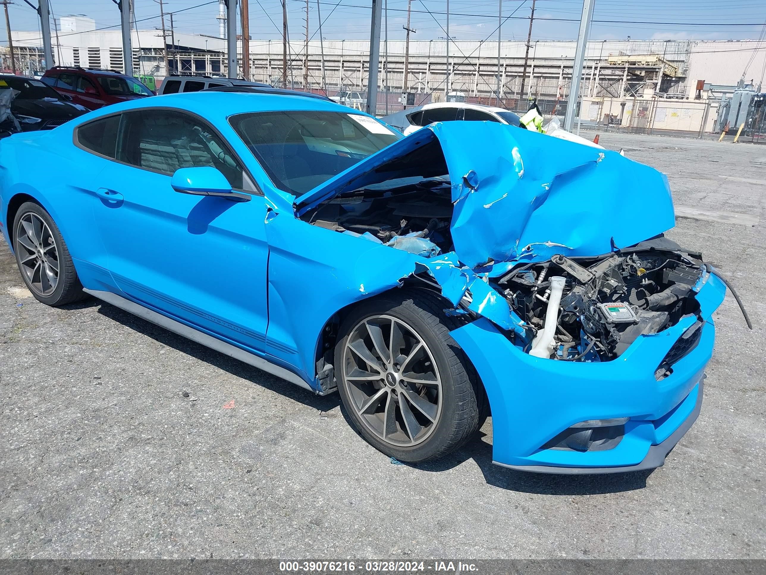 2017 Ford Mustang Ecoboost vin: 1FA6P8TH8H5210825