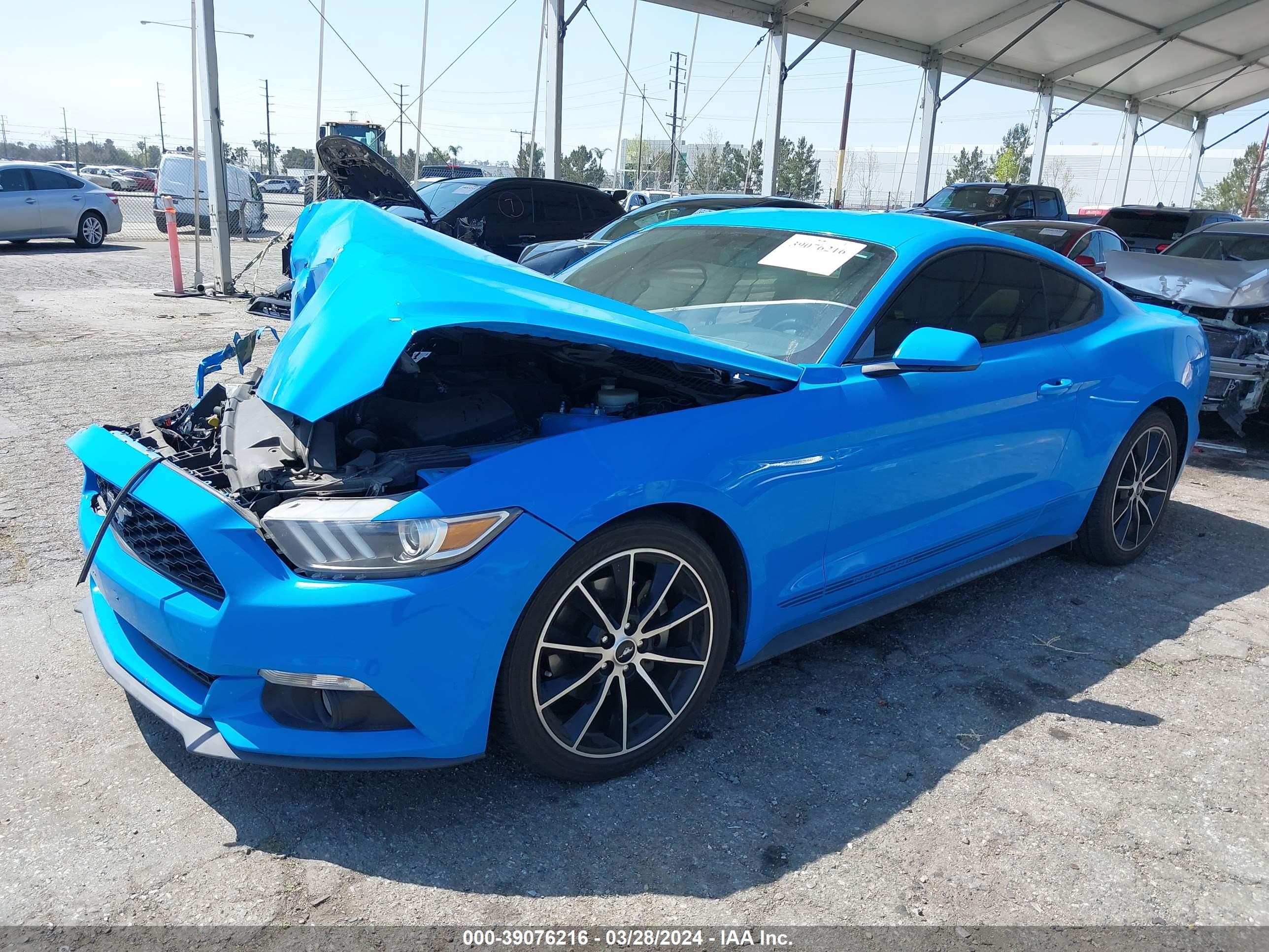 2017 Ford Mustang Ecoboost vin: 1FA6P8TH8H5210825