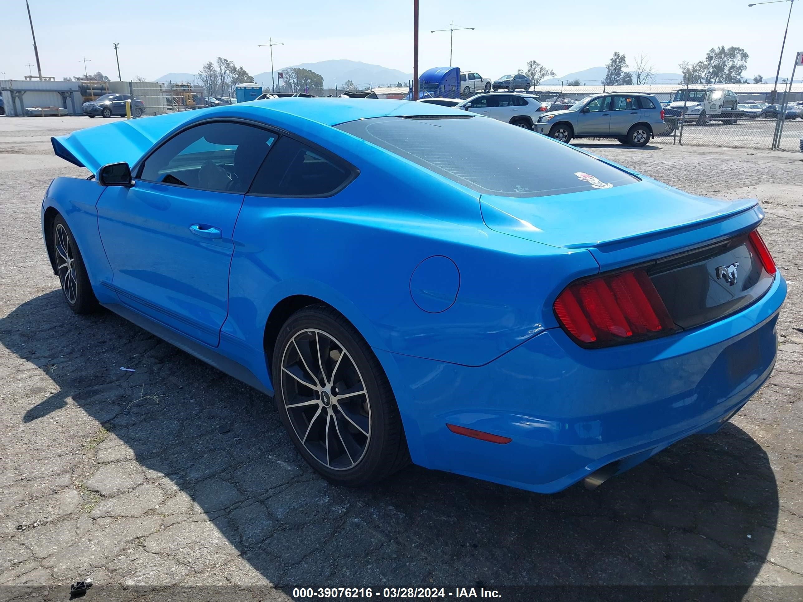 2017 Ford Mustang Ecoboost vin: 1FA6P8TH8H5210825