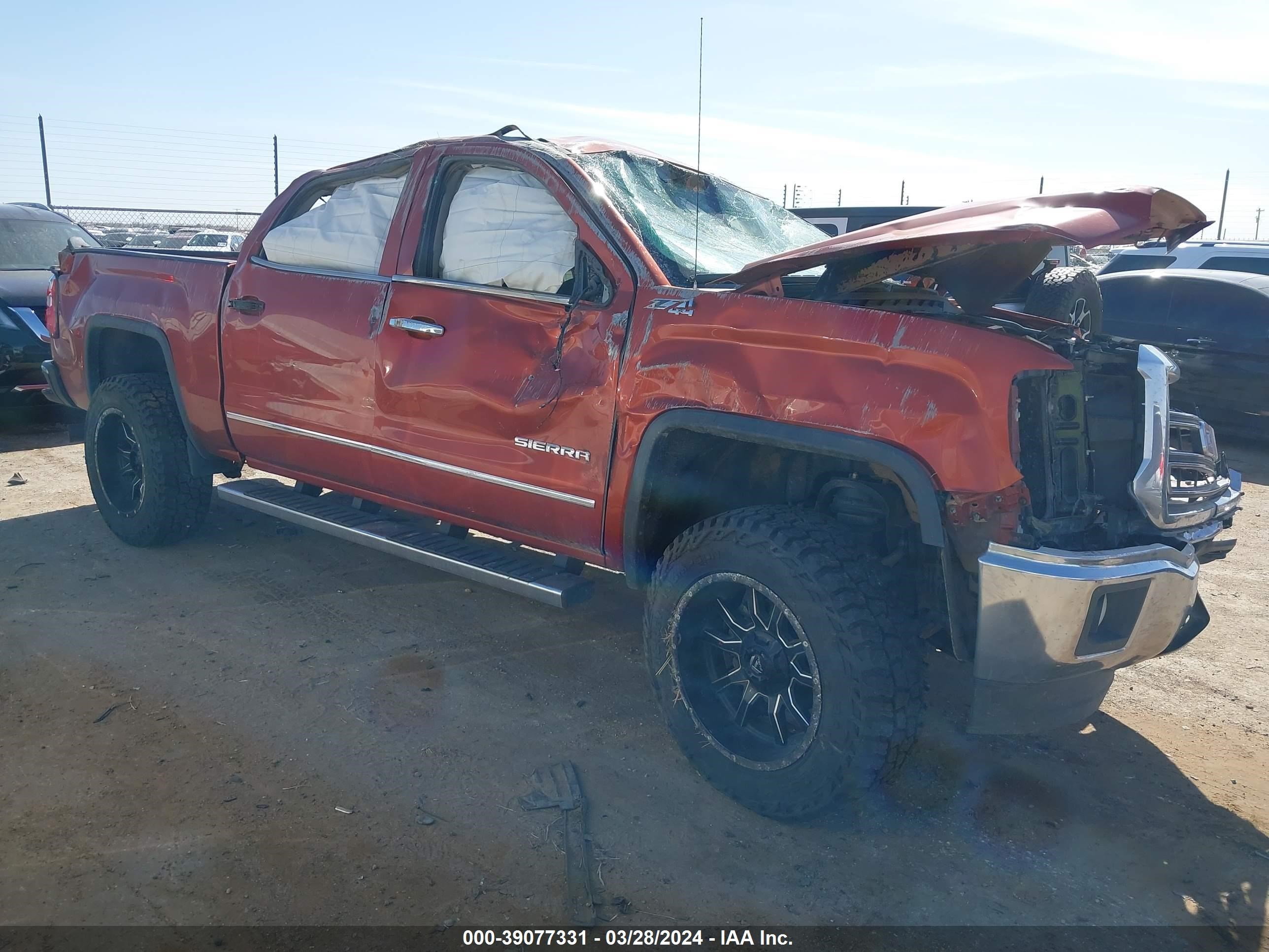 2015 GMC Sierra 1500 Slt vin: 3GTU2VEC8FG220017