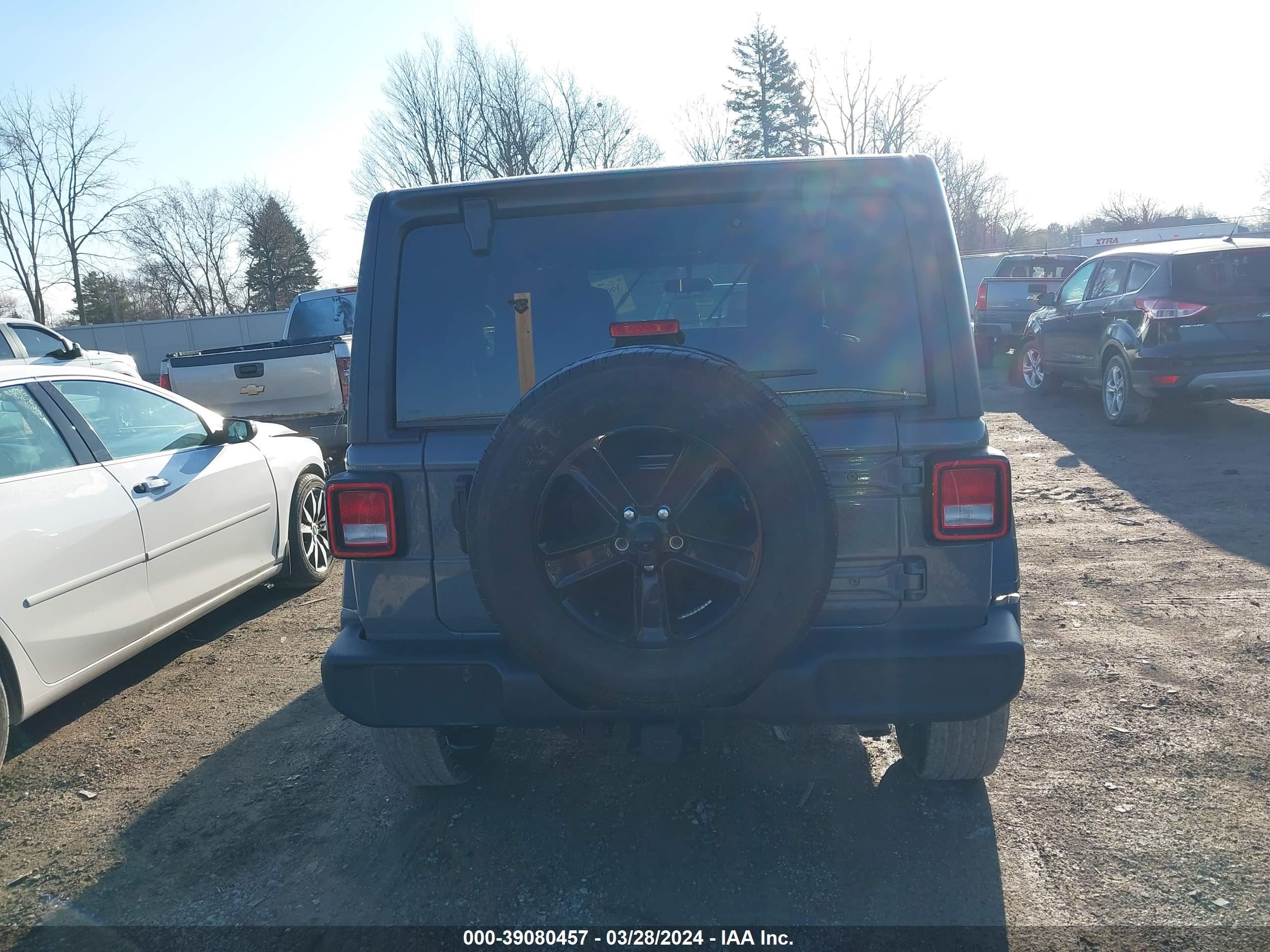 2021 Jeep Wrangler Unlimited Sport Altitude 4X4 vin: 1C4HJXDG7MW786365